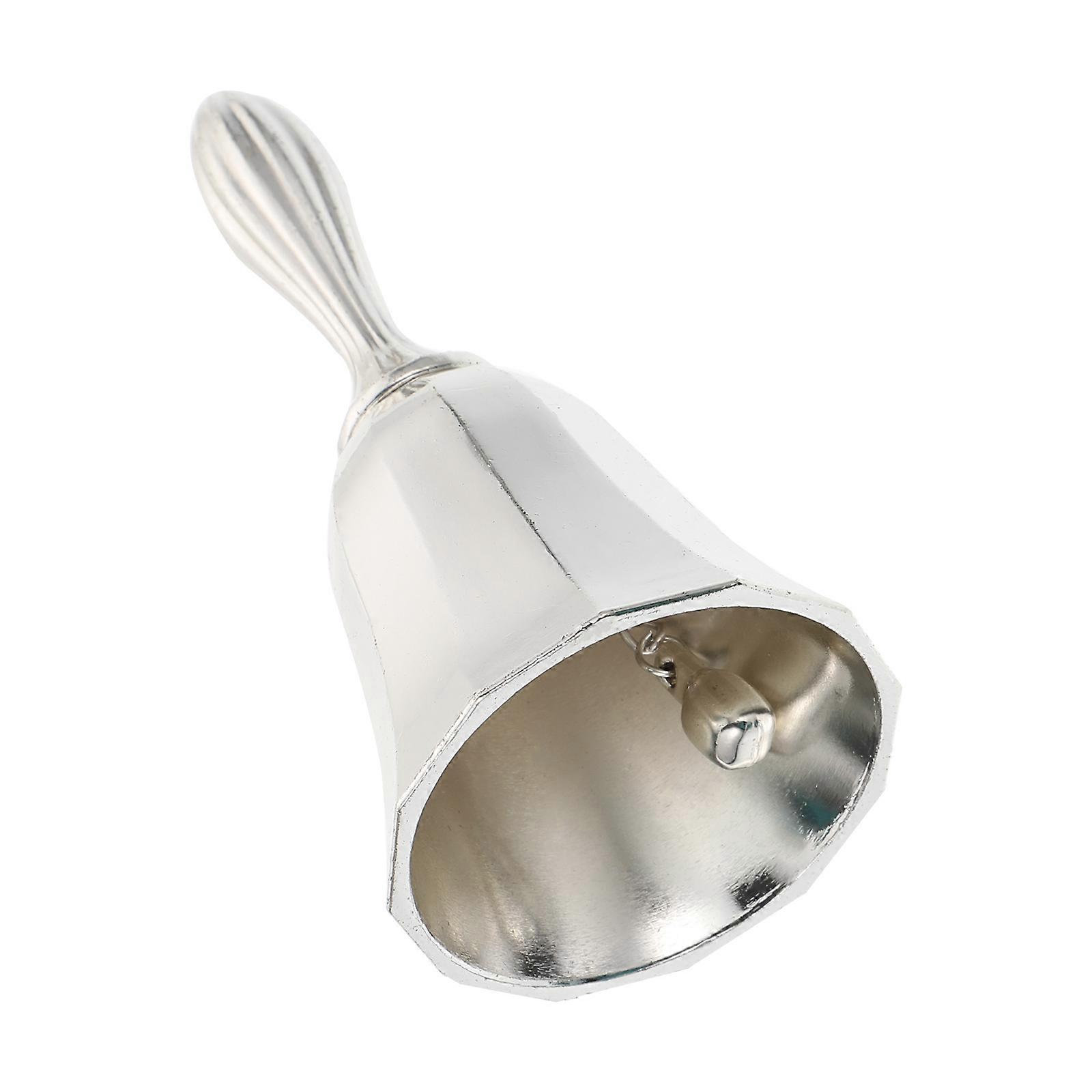 Retro Alloy Hand Bell for Home, Restaurant & School – Extra Loud Call Bell with Stylish Design for Kitchen, Bar & Reception Areas