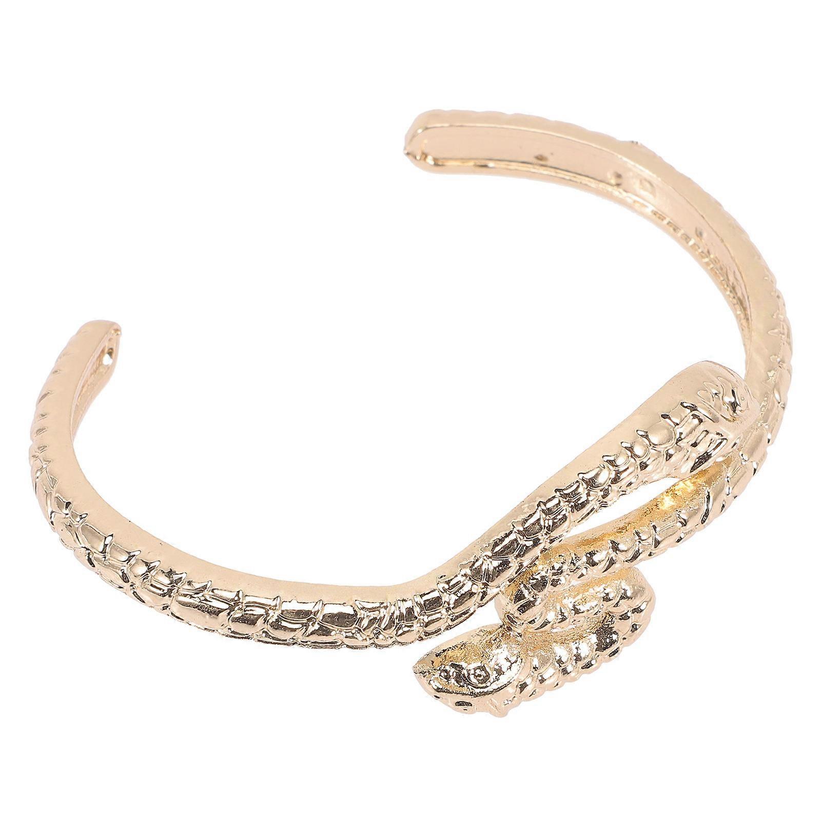 Here's a polished and engaging product description for your **Stylish Snake Bangle Bracelet**:
**Stylish Snake Bangle Bracelet for Women –