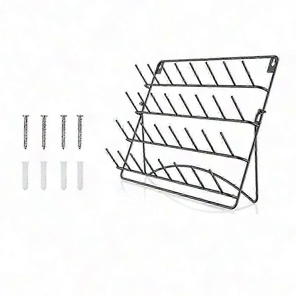 حامل منظم خيوط الخياطة المثبت على الحائط ل 32 بكرات ، رف تخزين الخيط لمستلزمات الخياطة