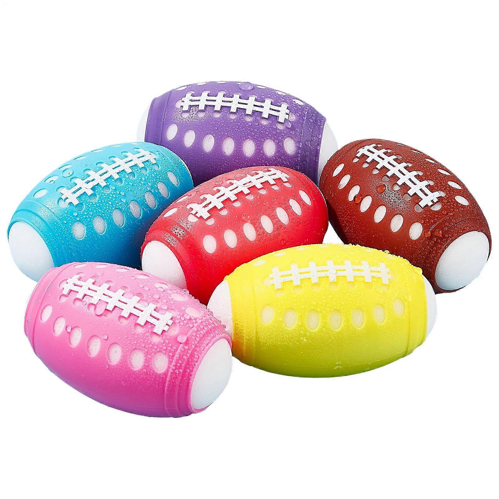 Schnellbefüllbare Wasserballons - 6X Wiederbefüllbare Schwammbälle Für Spaß Im Pool, Garten & Outdoor Spiele, Ideal Für Kinder & Erwachsene