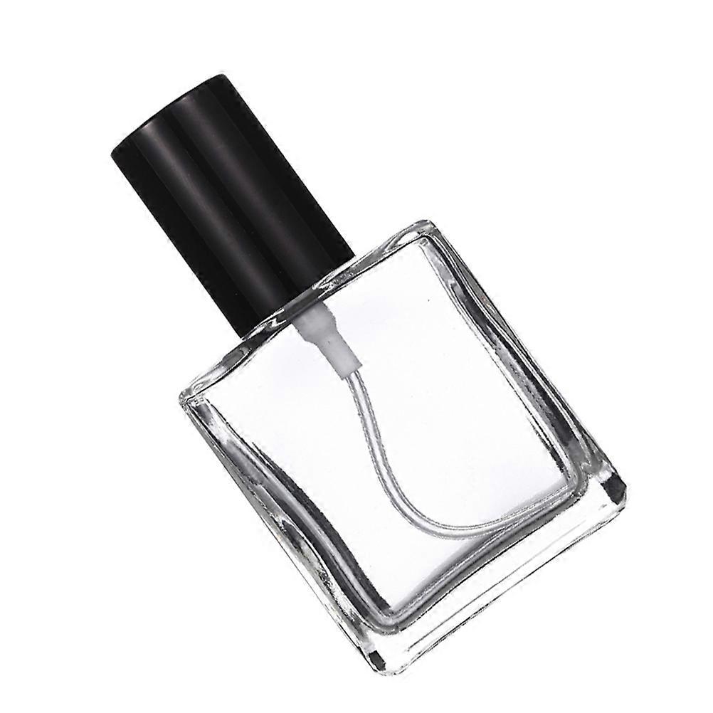 Durable Glass Cologne Bottles with Alloy Pump Nozzle for Perfume Storage 4 Pcs 15ml