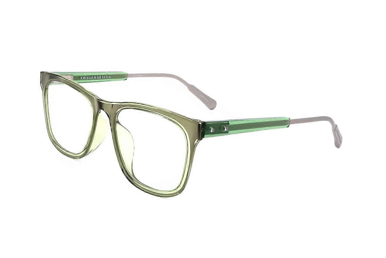 Eyewear Frames Kris Van Assche by Linda Farrow KVA59 GREEN 49/19/140 MAN