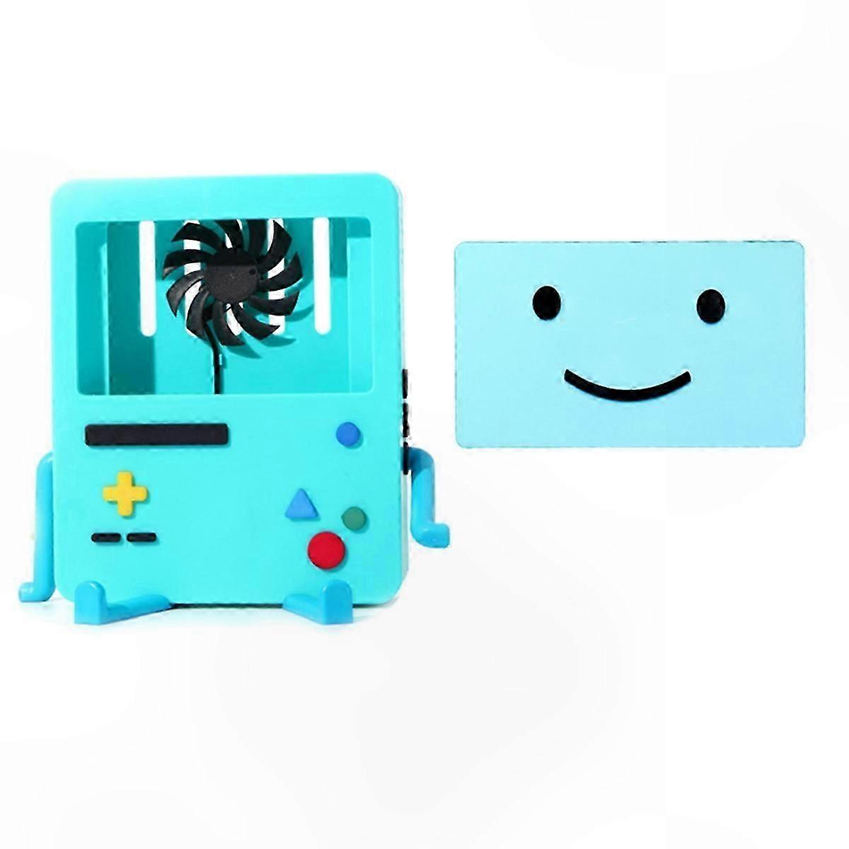 Cartoon-Themed Game Console Stand for Switch-Compatible Systems