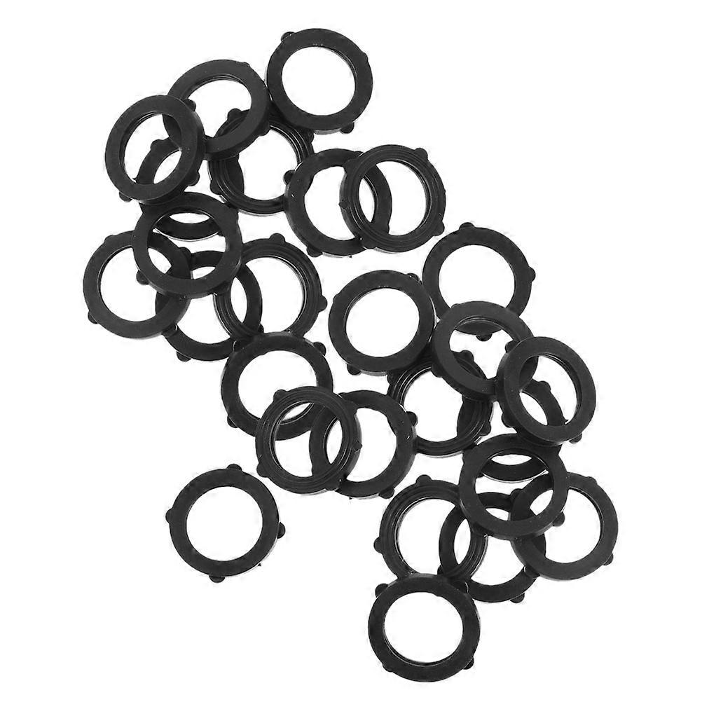 Pressure Washer Surface Cleaner Attachment for Home Use Made of Rubber Black 20 Pieces