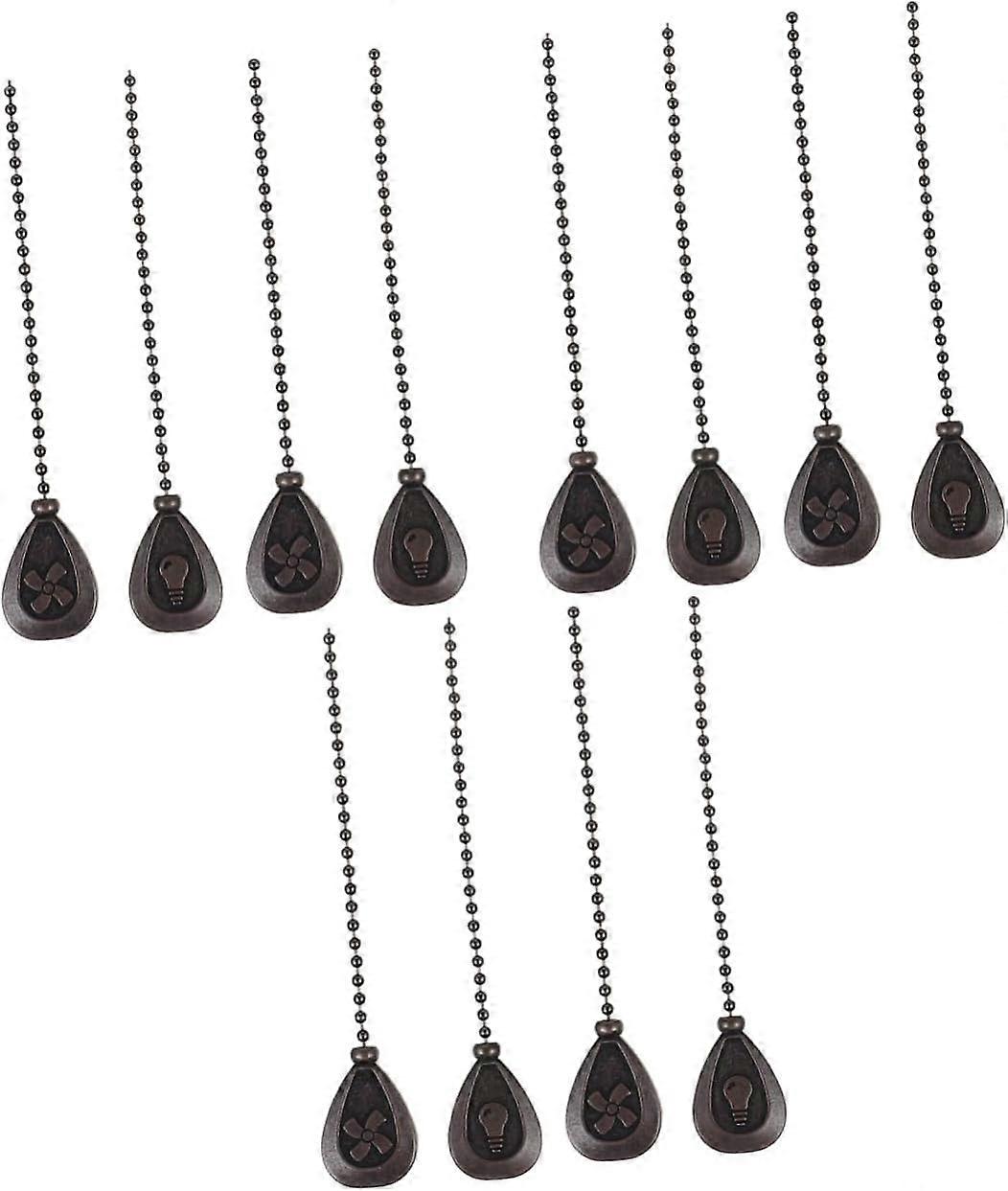 Pack Ceiling Fan Pull Chains Retro Style Ceiling Fan Accessory Ceiling Light Extender Range 4 Pcs X 3