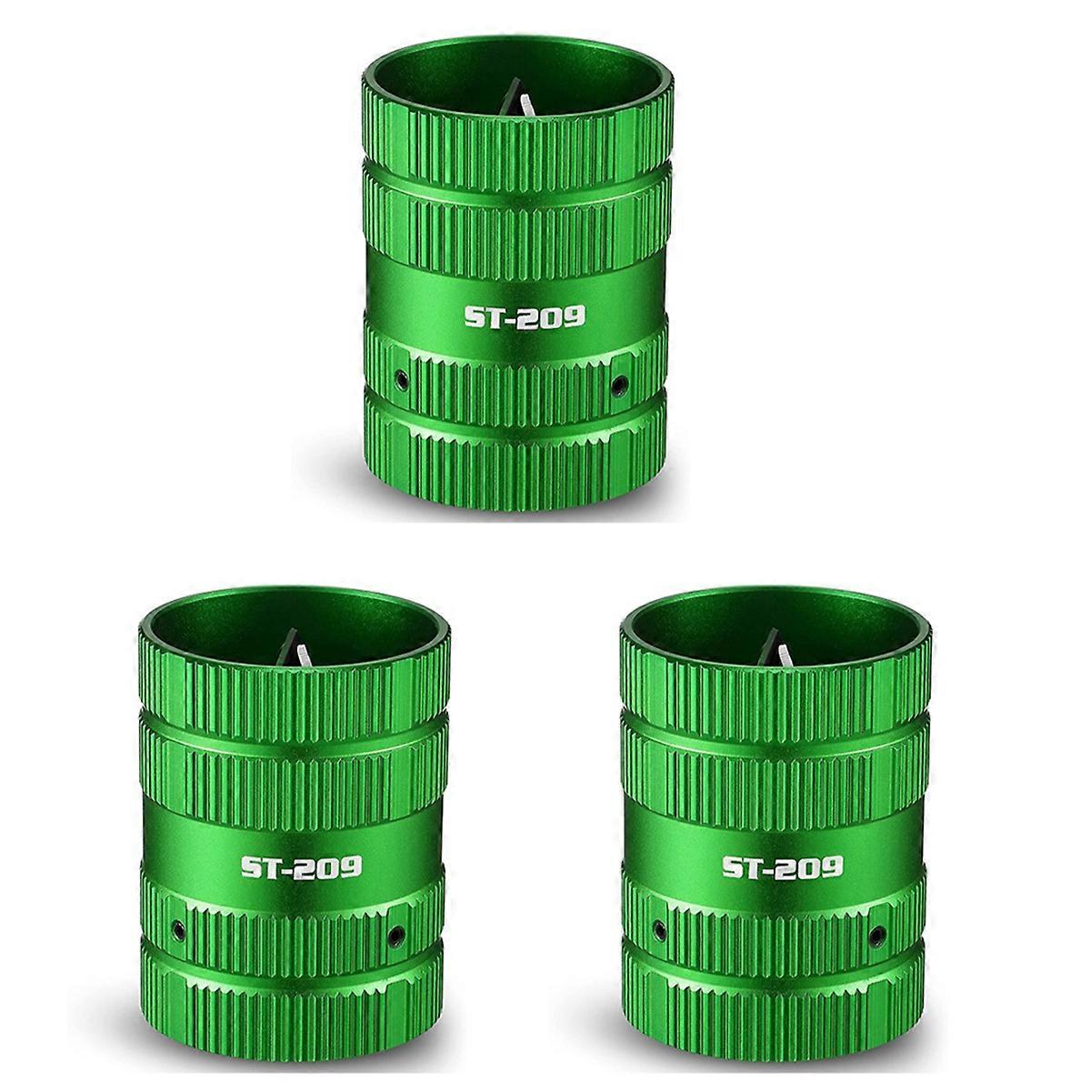 3X Pipe Reamer Tool [Plumbers Efficient Helper] Deburring Tool for Copper PVC Pipe Cleaner, Tubing a