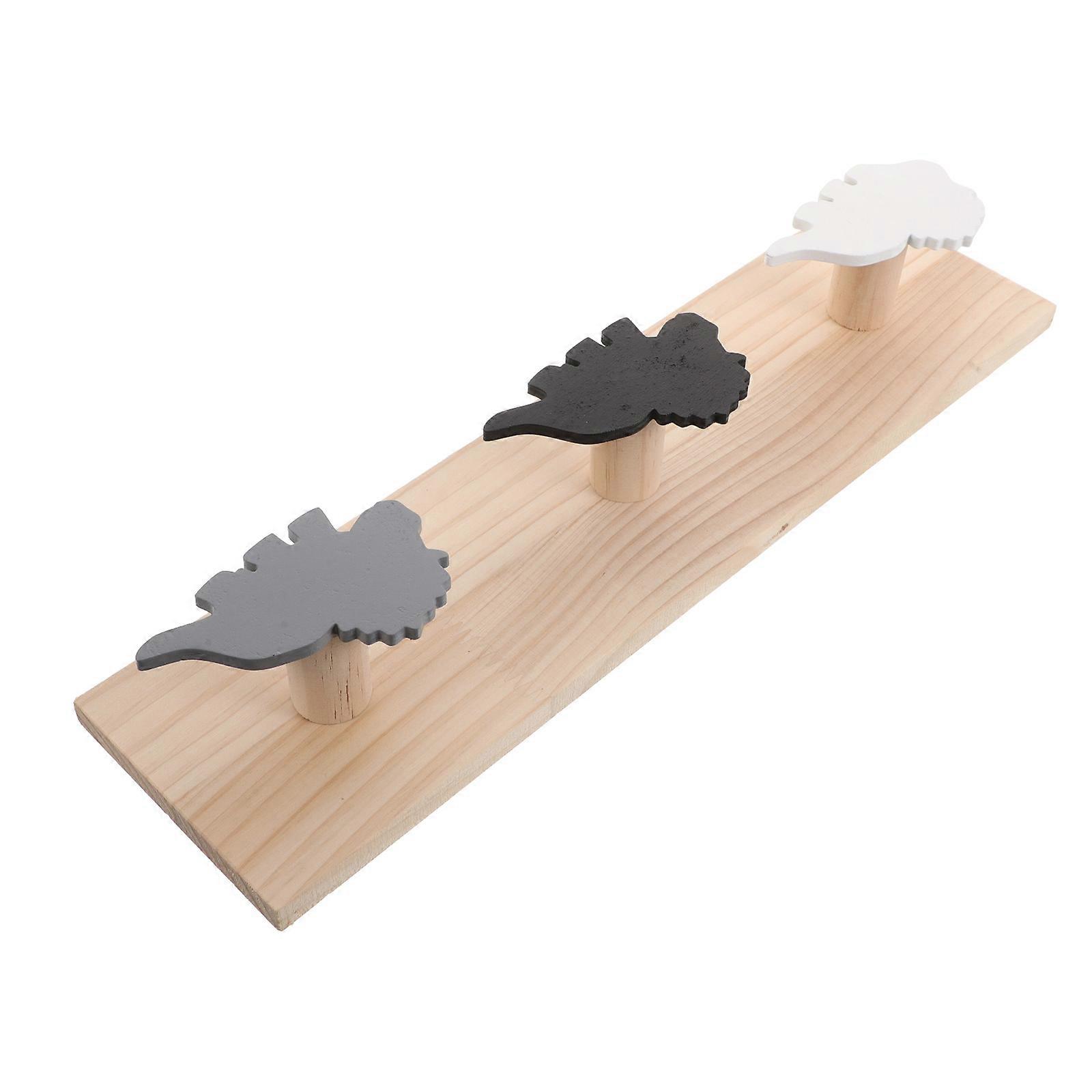 Kids Wall Mounted Hook Rack Dinosaur Design 1Set Functional For Hanging Towels Clothes Ideal For Beautiful Home Decor