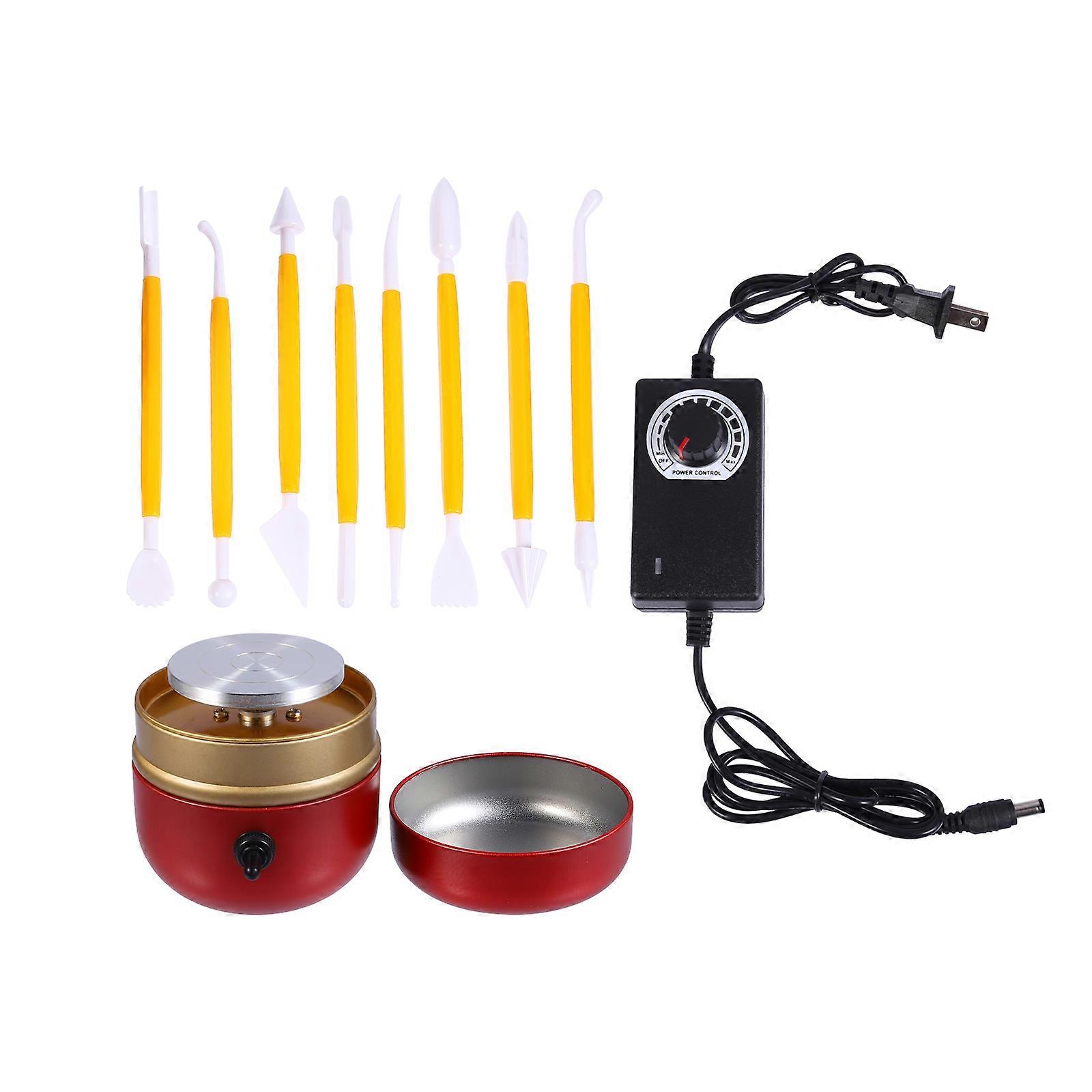 Small Size Pottery Making Wheel, Versatile for Art Creation and School Activities