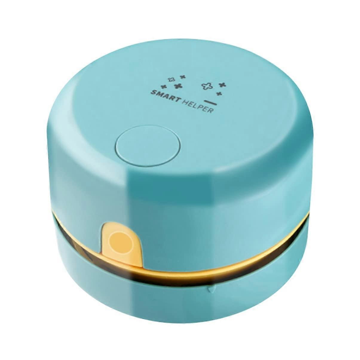 Keyboard Cleaner Green ABS Rubber Scrap Mini Dust Collector Handheld Vacuum Table Desk Desktop Vacuum Model 1