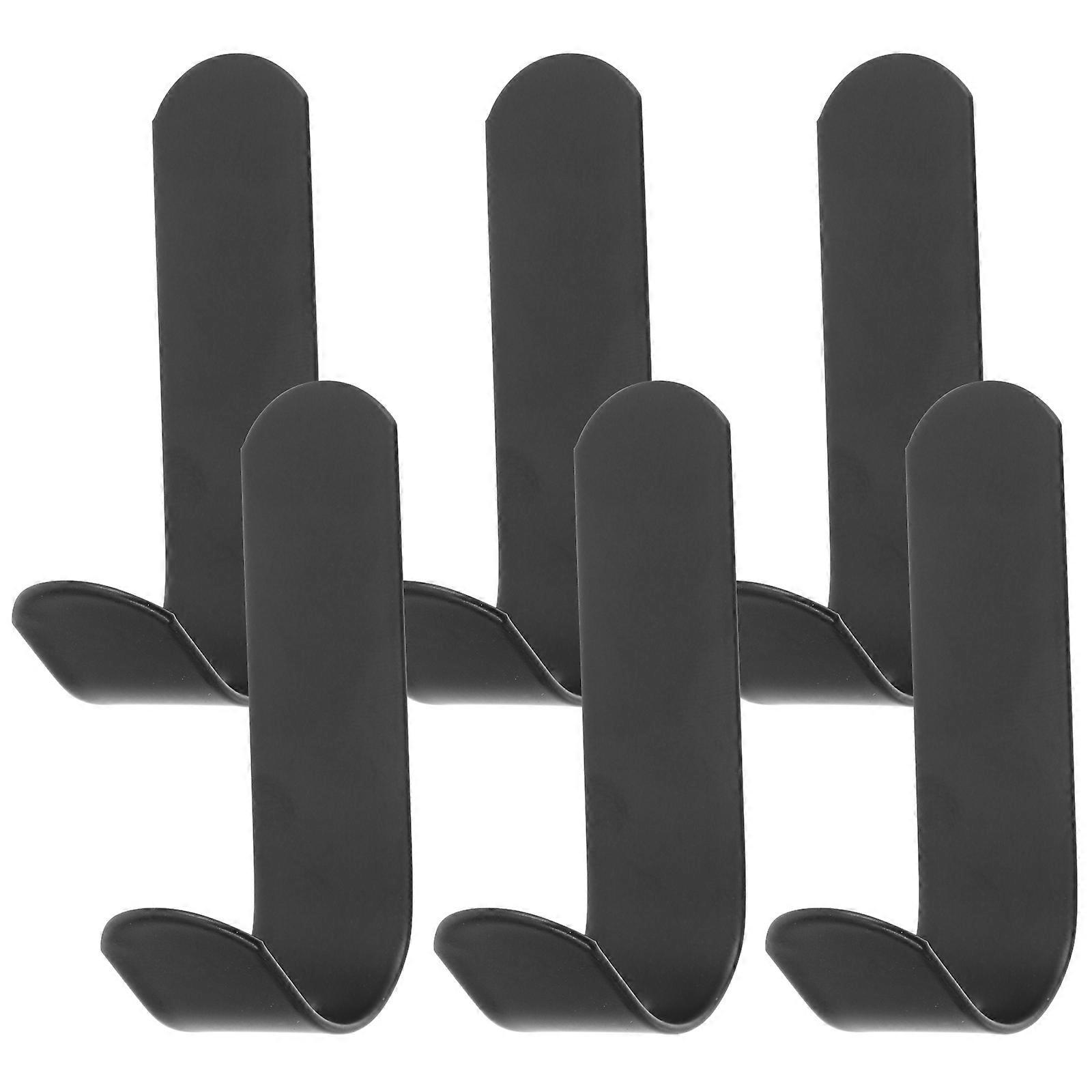 Coat Hooks Wall 6Pcs Modern Hooks For Hanging Clothes And Hats Perfect For Study Room Bedroom With Anti Rust And Stylish Appearance