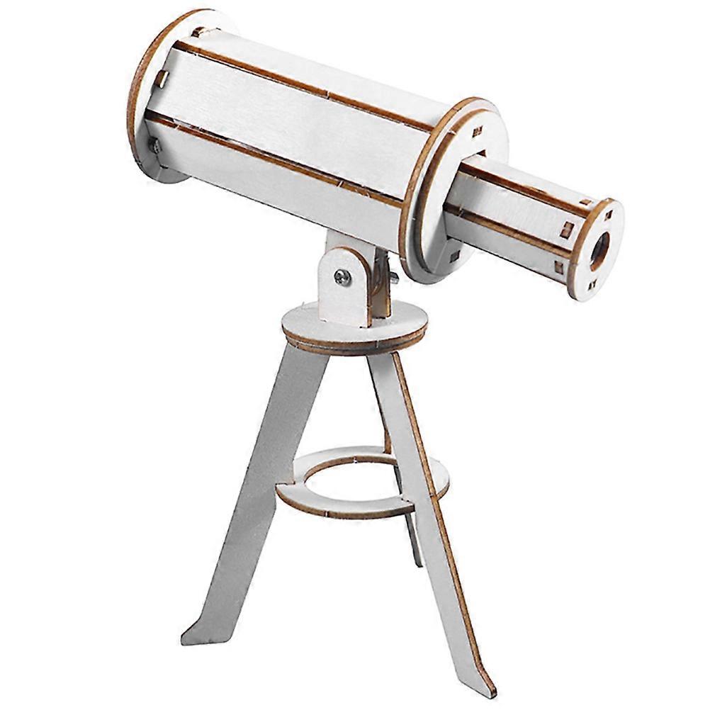 Creative DIY Telescope Kit for Educational STEM Science Exploration – Safe, Easy Assembly Handmade Craft for Learning