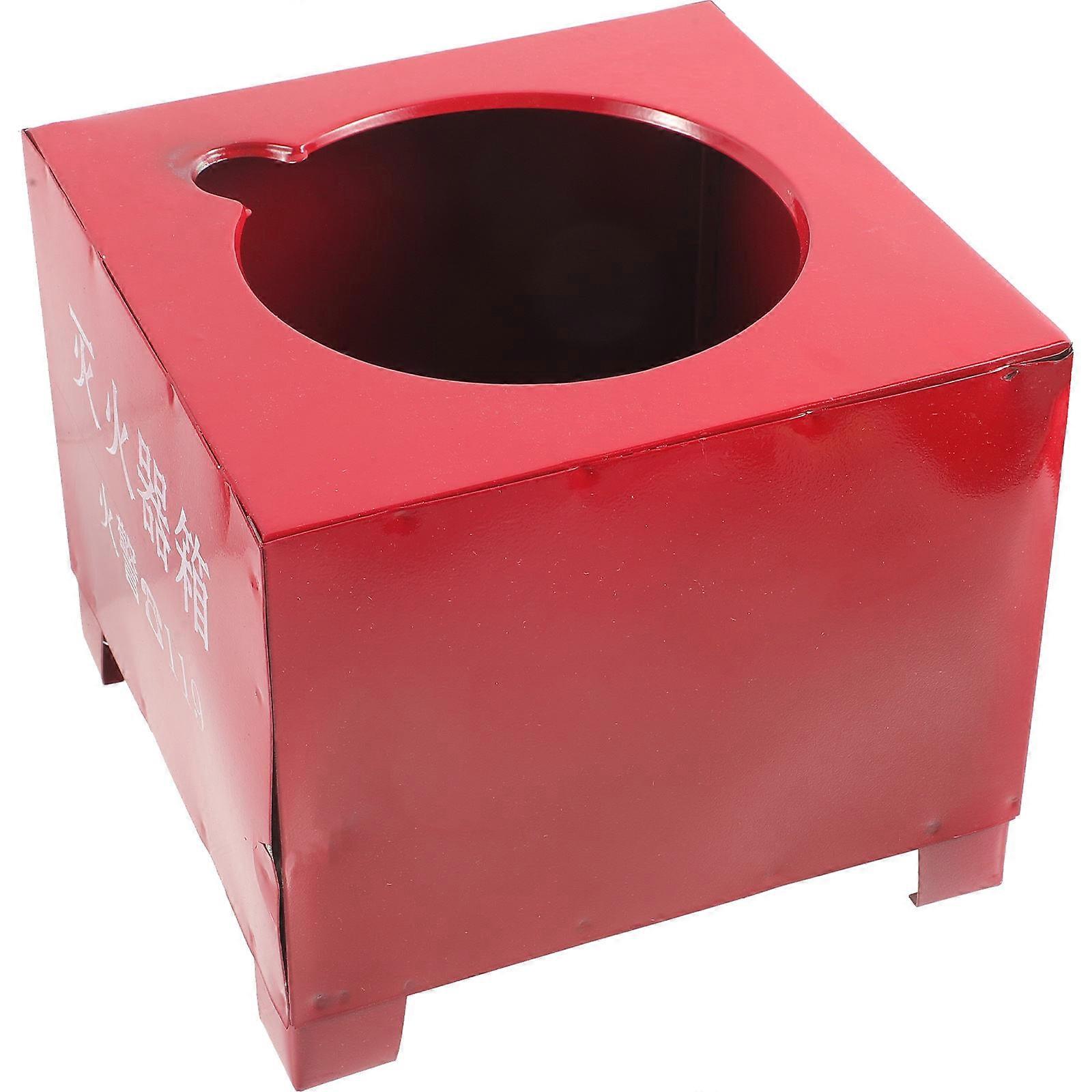 Fire Extinguisher Mount Bracket Made of Iron for Home and Car with Stable Base Red Color 24kg