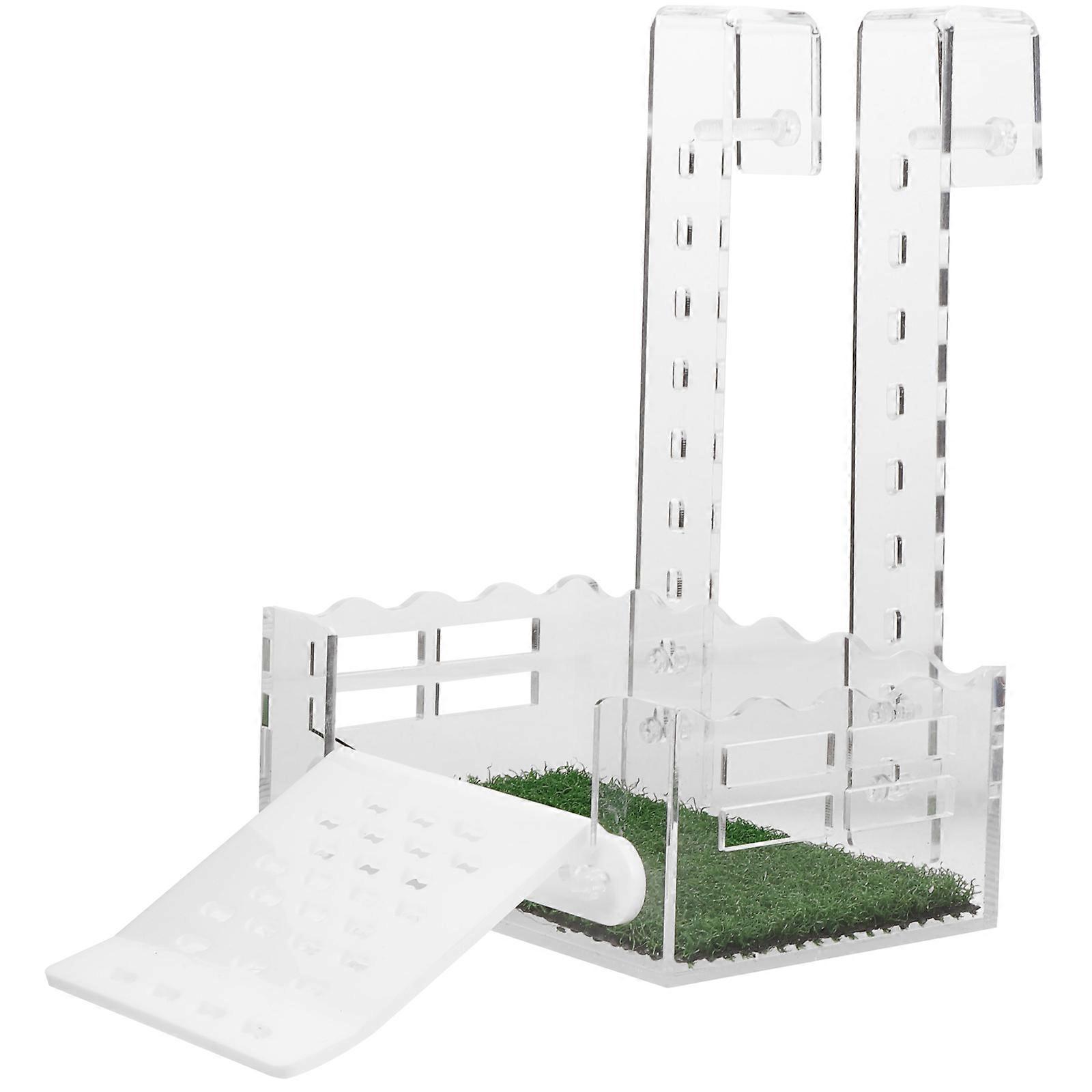 MultiUse Acrylic Turtle Platform for Basking and Climbing Suitable for Most Animals 9.84 Inches