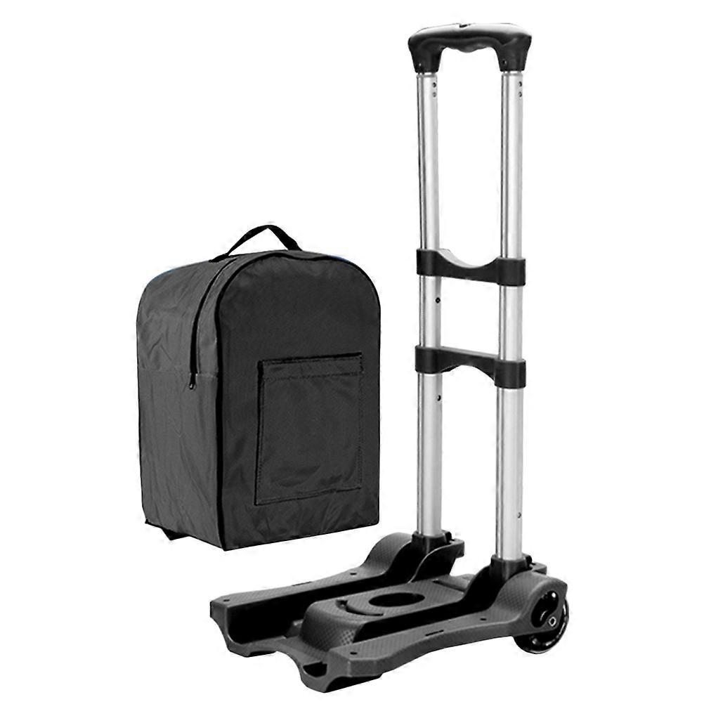 Shopping Trolley With Wheels Perfect For Adults In Black With A Large Capacity And Multi-Functionality For Travel And Set