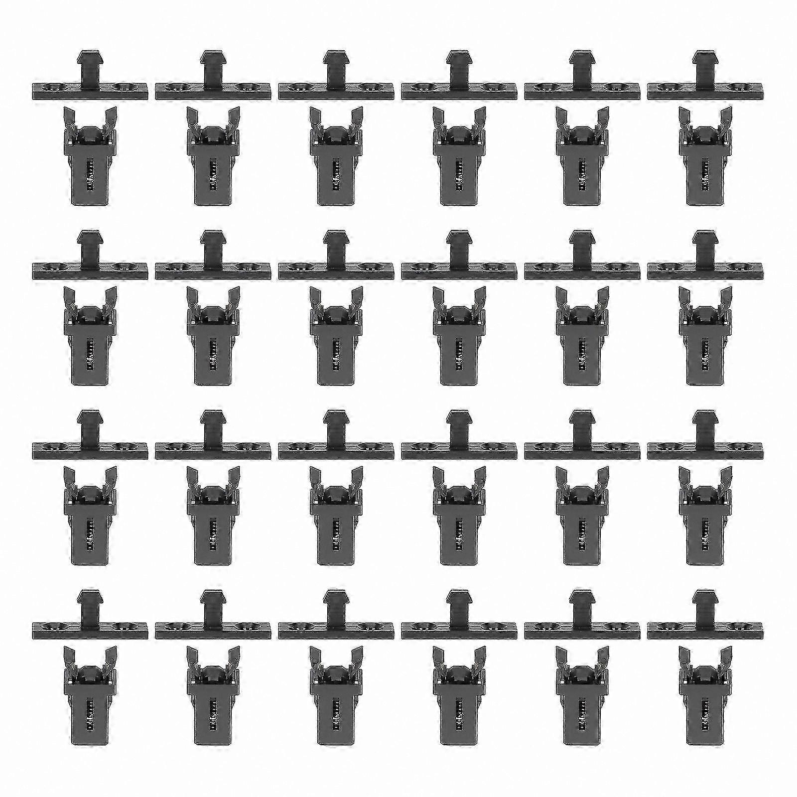 Trash Can Push-Type Locking Mechanism with Press Buckle Fittings for Waste Bin Replacement Parts