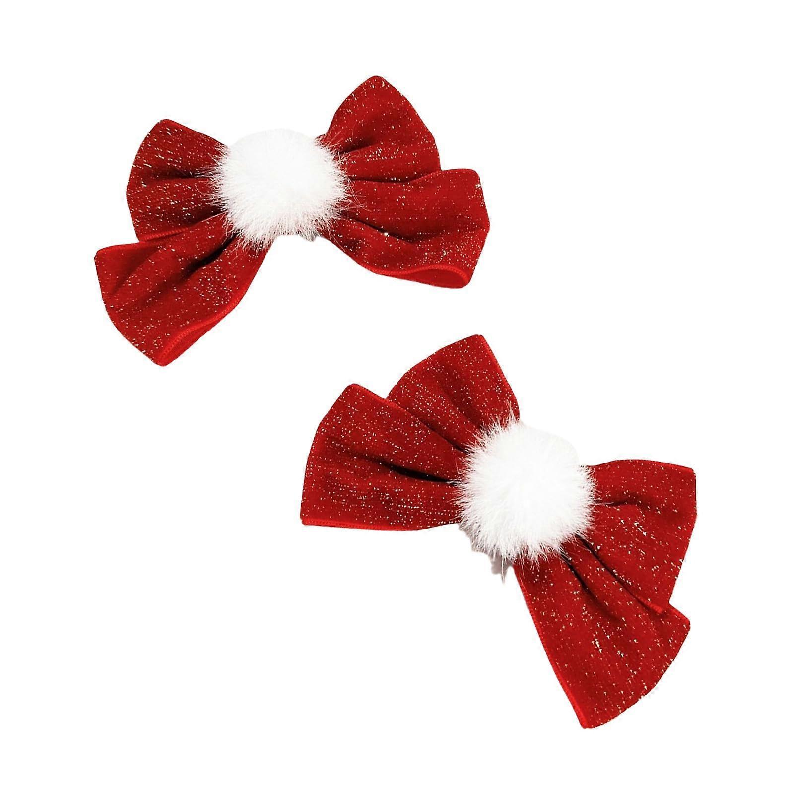 Stylish Princess Hair Clip With Pom Poms, New Year Balletcore Headpiece, Bouquet Clip, Elegant Bow, Photo Prop Form 1
