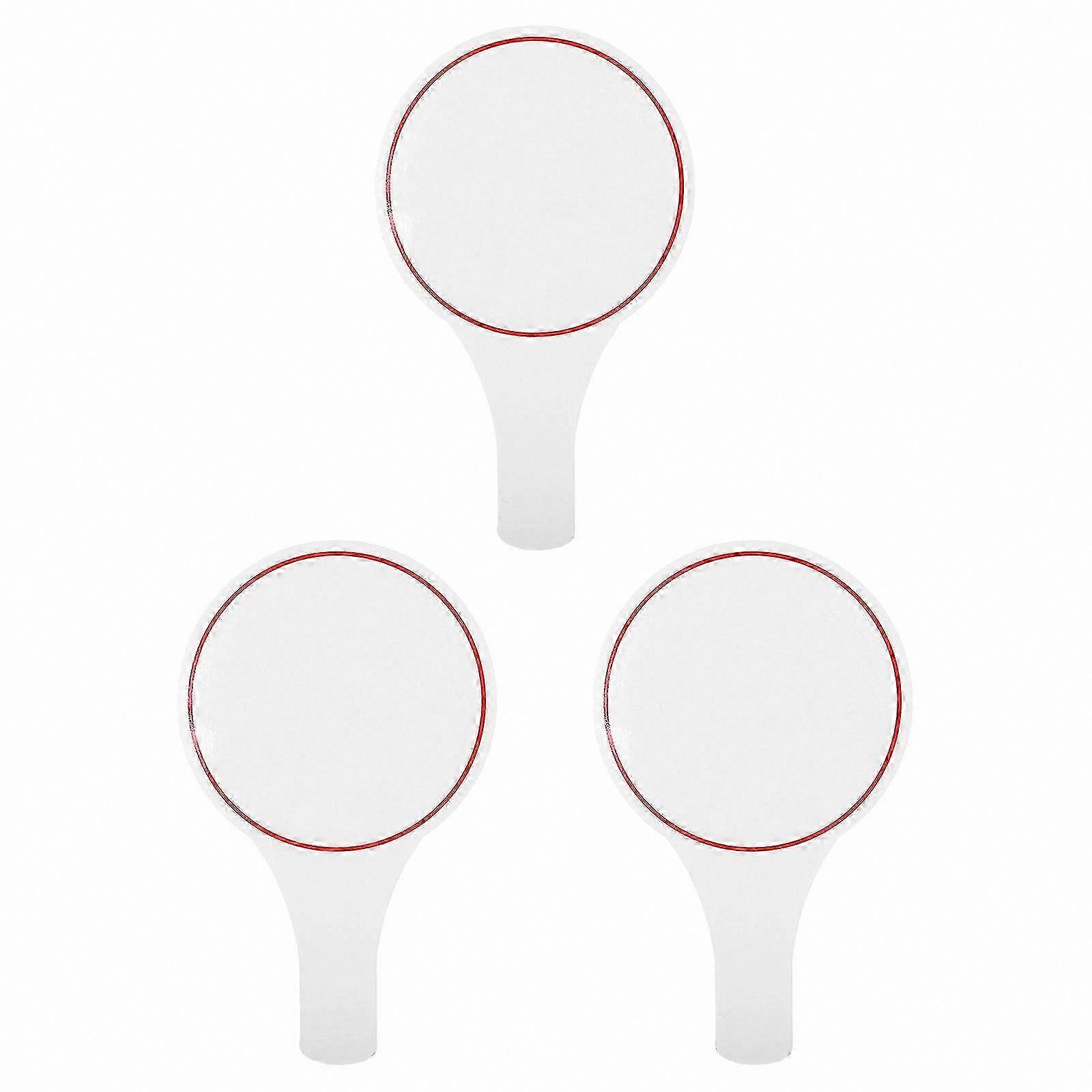 Reusable Dry Erase Scoreboard Set for Voting and Judging, 3-Pack