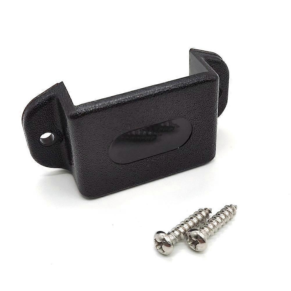 Black A 1pcs Interphone hand microphone bracket car microphone fixed hanging