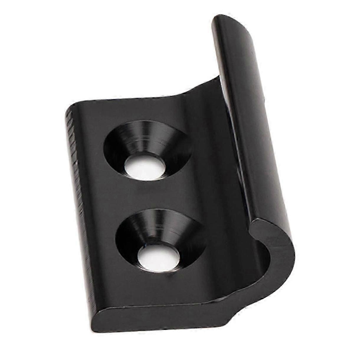 Aluminum Alloy Bicycle Front Derailleur Hanger for Gravel & -Country Bikes Carbon Frame Compatible Direct Moun Black