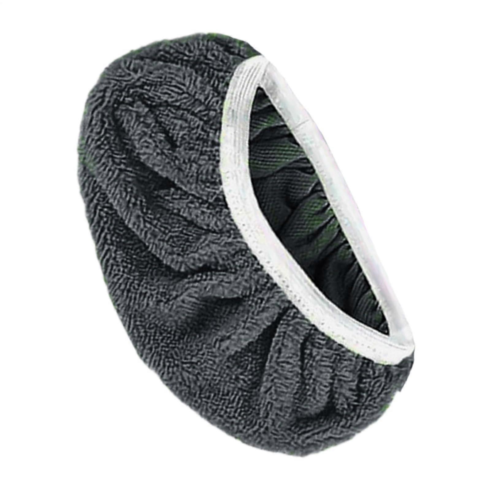 Reusable Mop Pads Wet And Dry Flat Mop Covers Mop Head Replacement Pads Grey For Home And Kitchen