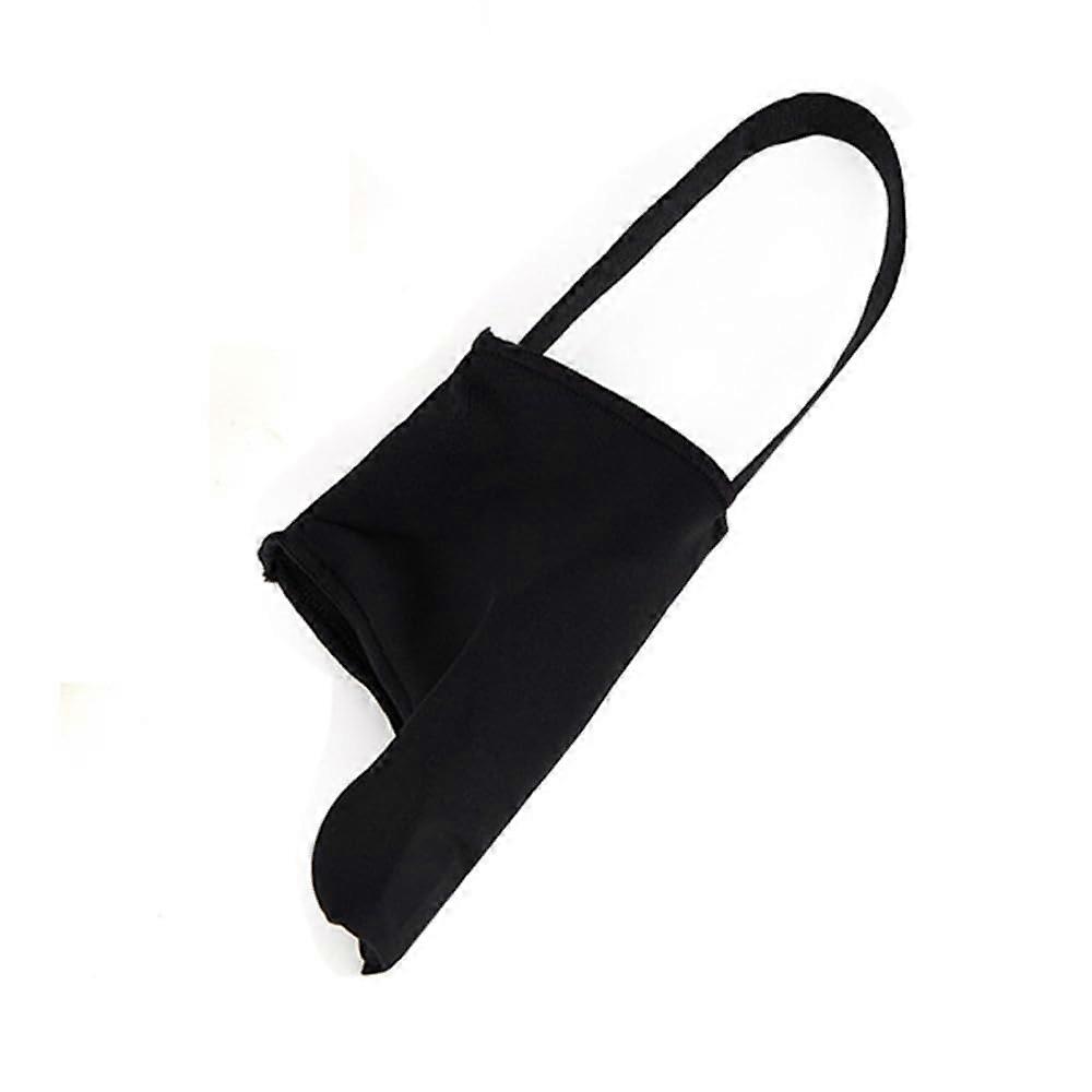 Toe Straightener Bunion Protector Sock - Black Adjustable Foot Care Tool for Day and Night Use, Size S