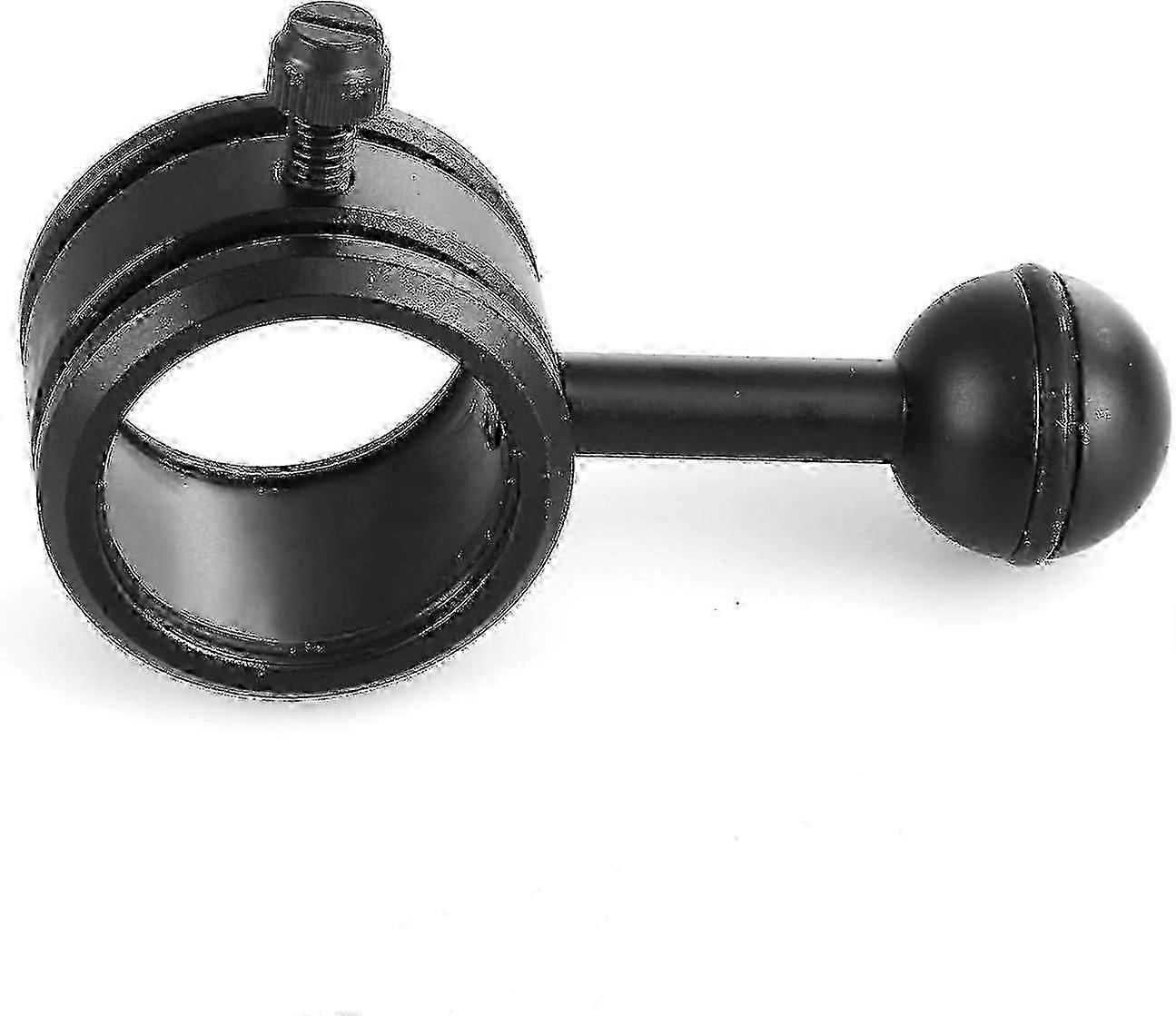 Adjustable Diving Flashlight Mount Compatible with 1 Inch Ball Arm System - Universal Underwater Bracket