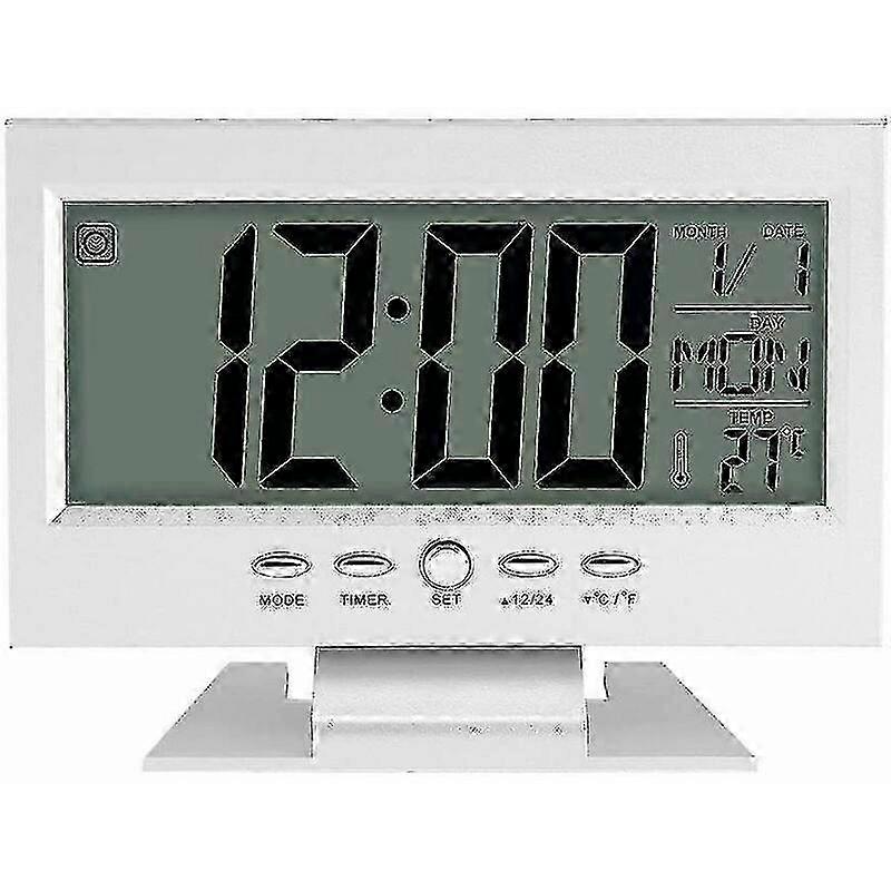 Digital Clock Multifunctional Calendar Desktop Digital LCD Alarm Clock