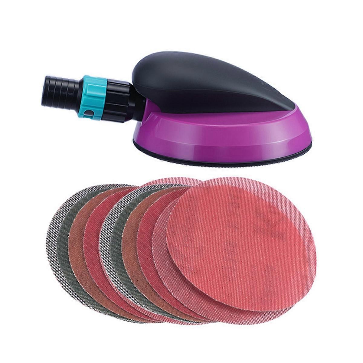 Round Vacuum Sanding Plate Sanding Block Dust Free Sanding Pad