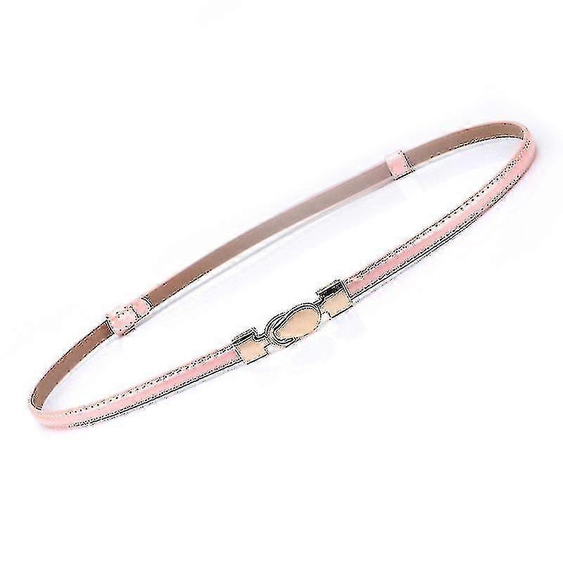 Women's thin belt, 1 piece, adjustable up to 98cm with alloy buckle