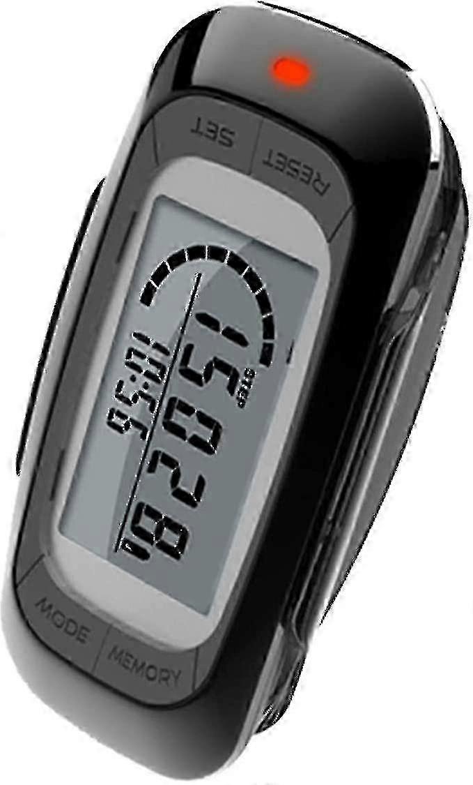 Pedometer For Walking - Track Steps, Miles, Calories And Activity Time.