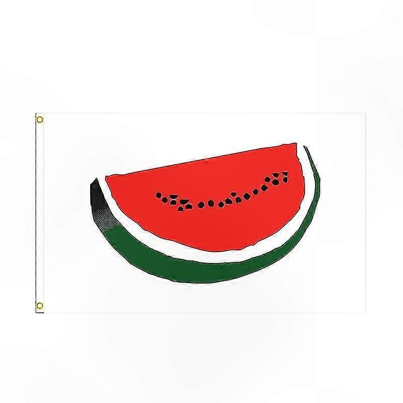 150cm x 90cm Melon-Themed Outdoor Decor Flag - Weatherproof & Fade-Resistant