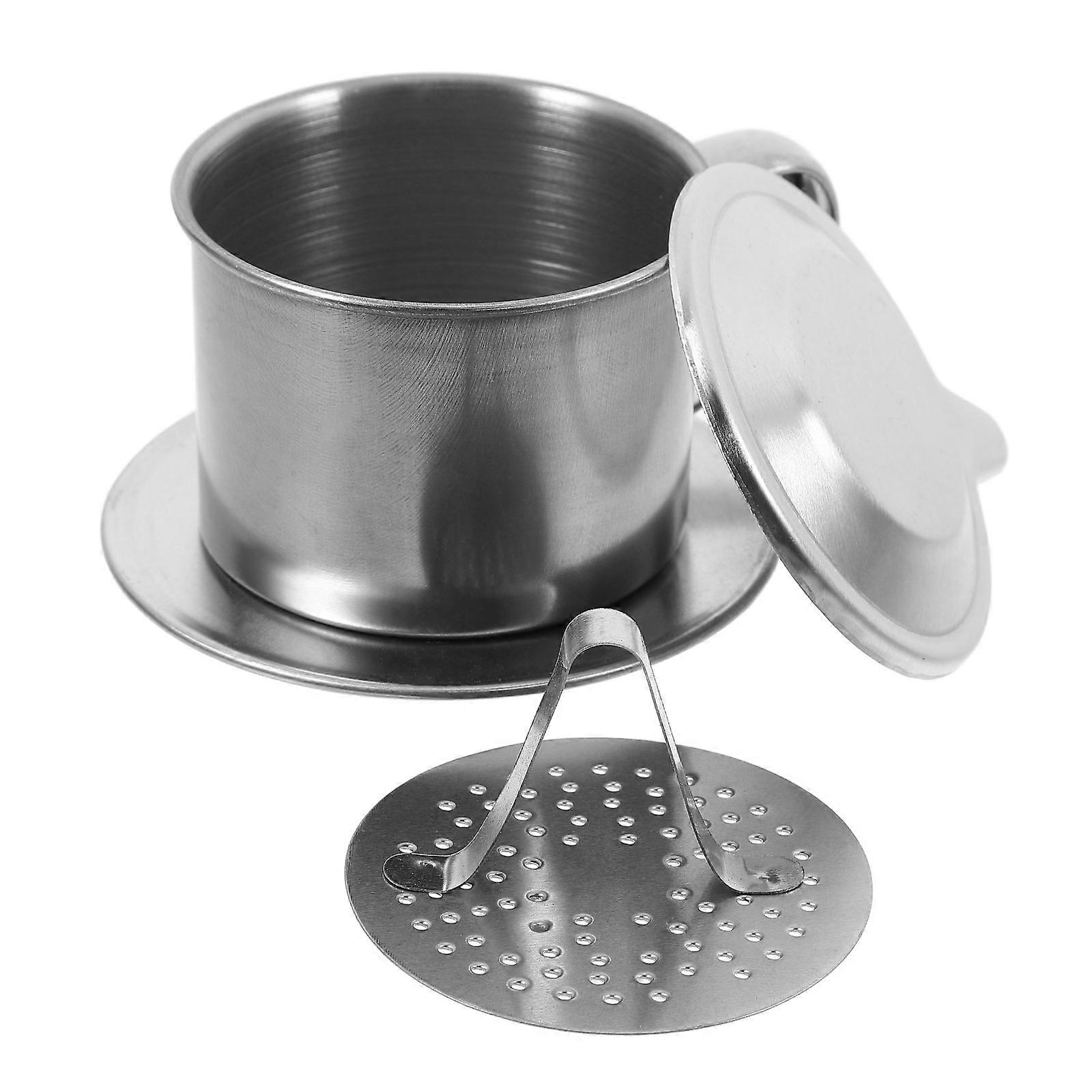 Coffee Dripper Stainless Steel Drip Coffee Making Tool Office Use 1Pack
