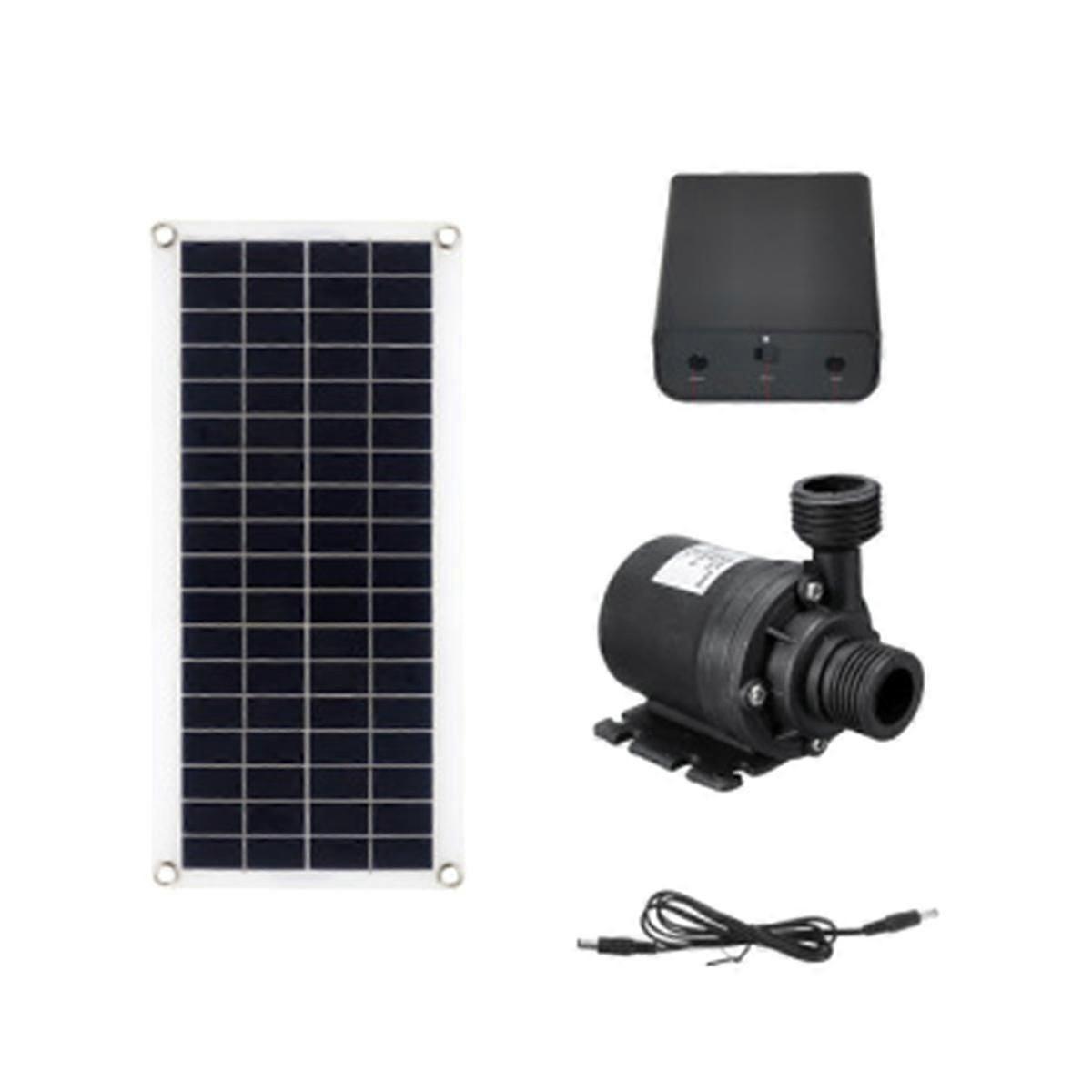 Solar Water Pump Solar Water Fountain Pump 50W 800L/H 12V Low Noise Garden Family Water Fountain Ir