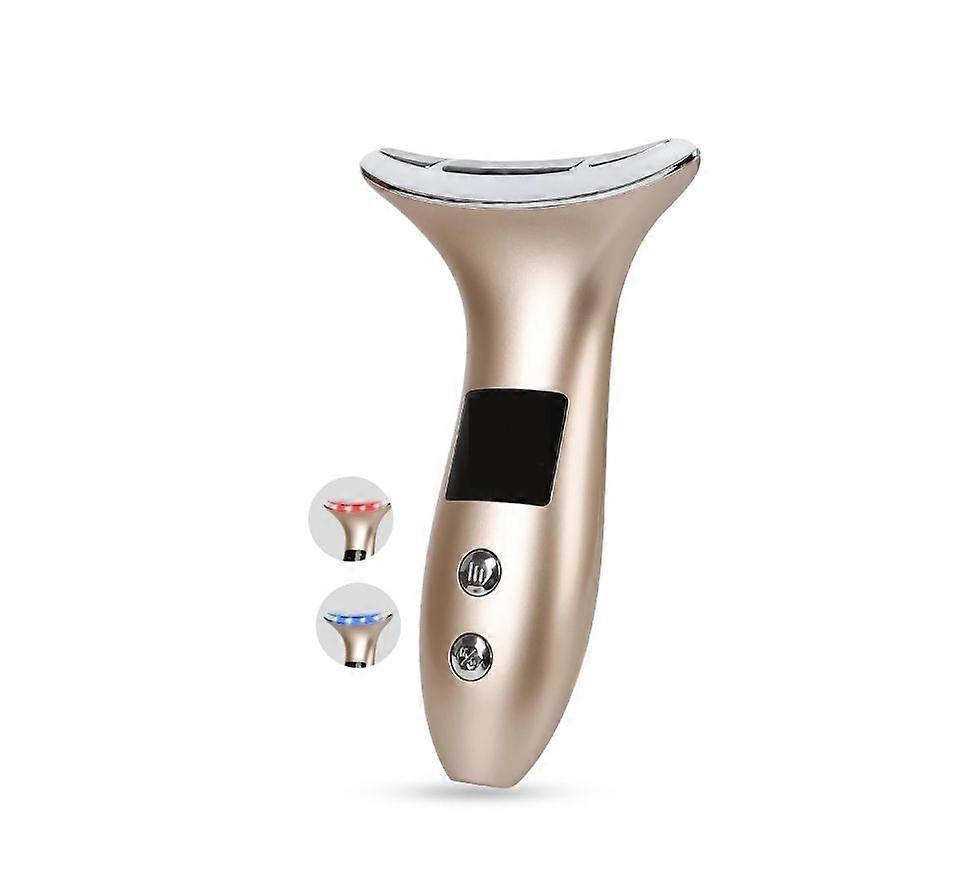 8modes &3 Color face Massager, 2 Face/Face Evolution(GOLD)