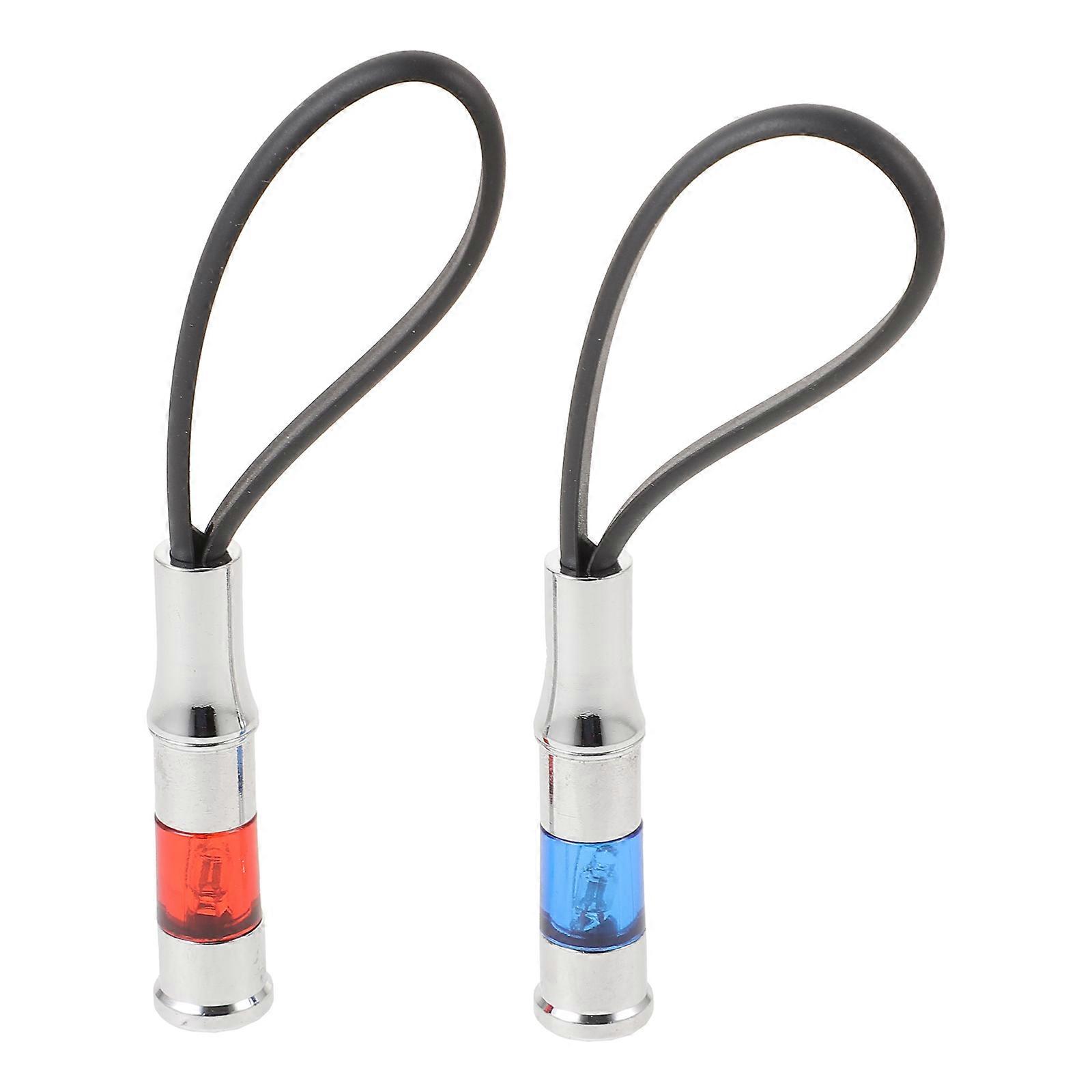 2pcs Anti Static Key Ring Static Elimination Rod Keychain Supplies