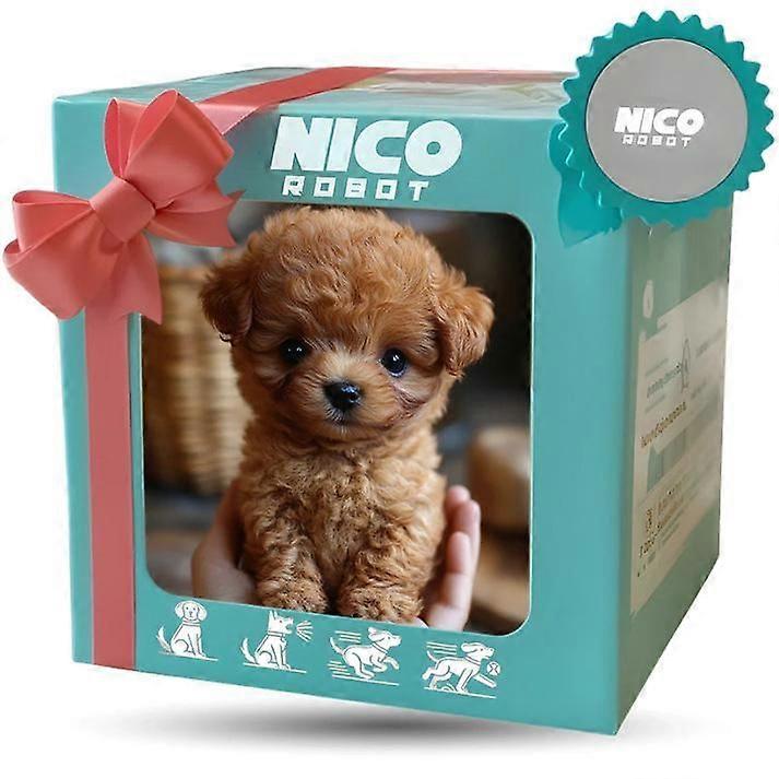 2025 New Robot Dog for Adults, AI Robotic Dog, Nicoo - My Realistic Robot Puppy That Acts Like a Real Puppy - Walking, Barking, Tail Wagging
