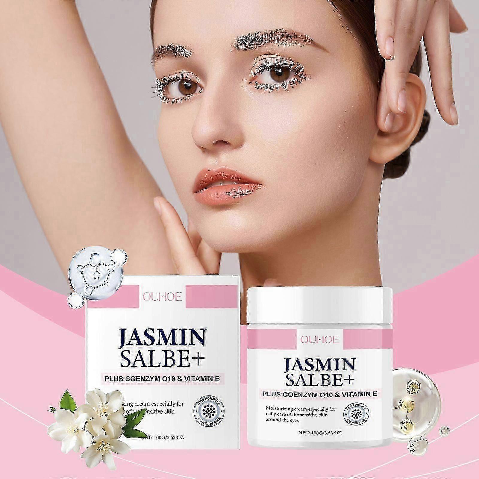 Jasmine Eye creamActive Jasmine and Collagen eye cream ,Firming and anti-wrinkle eye cream to lighten fine lines and dark circles