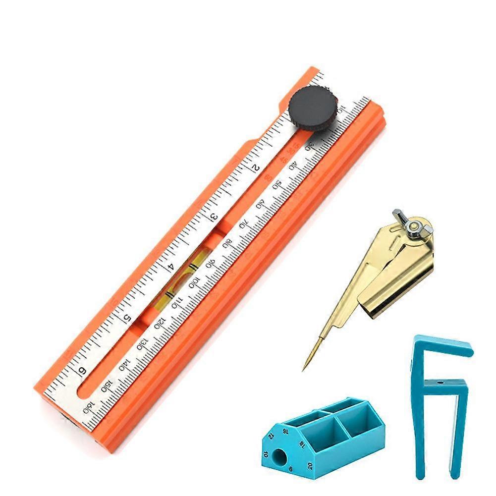 Multi Functional Angle Ruler, Line Measuring Ruler, Portable