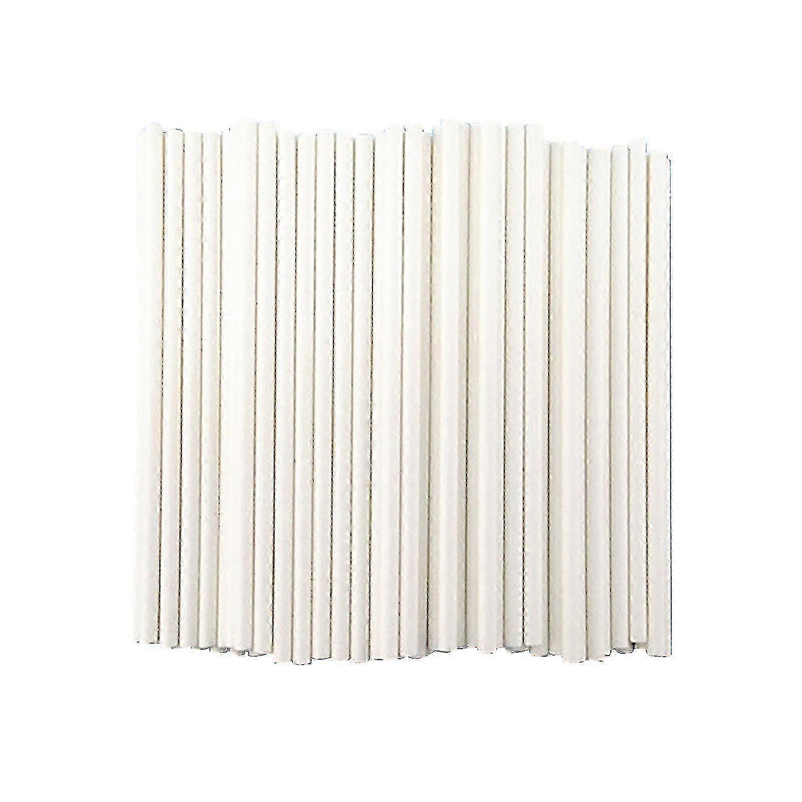 Eco-Friendly Solid Paper Lollipop Sticks for Chocolate Candy 50 Pcs