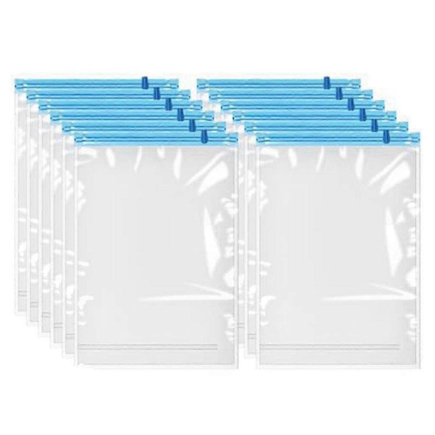 12 Pack Reusable Roll Up Compression Bags,35X50cm