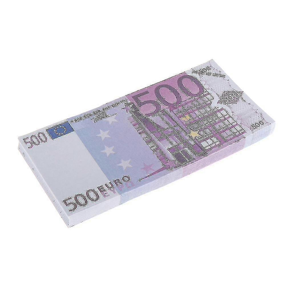 100buc Euro Props Joaca Fun Preface Cash Prop Denomination Magic Props