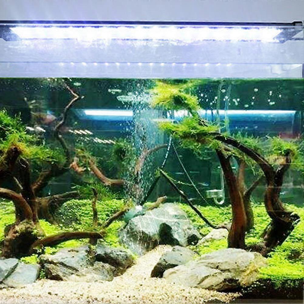 LED Aquarium Light Adjustable Waterproof Fish Tank 100-240V US Plug