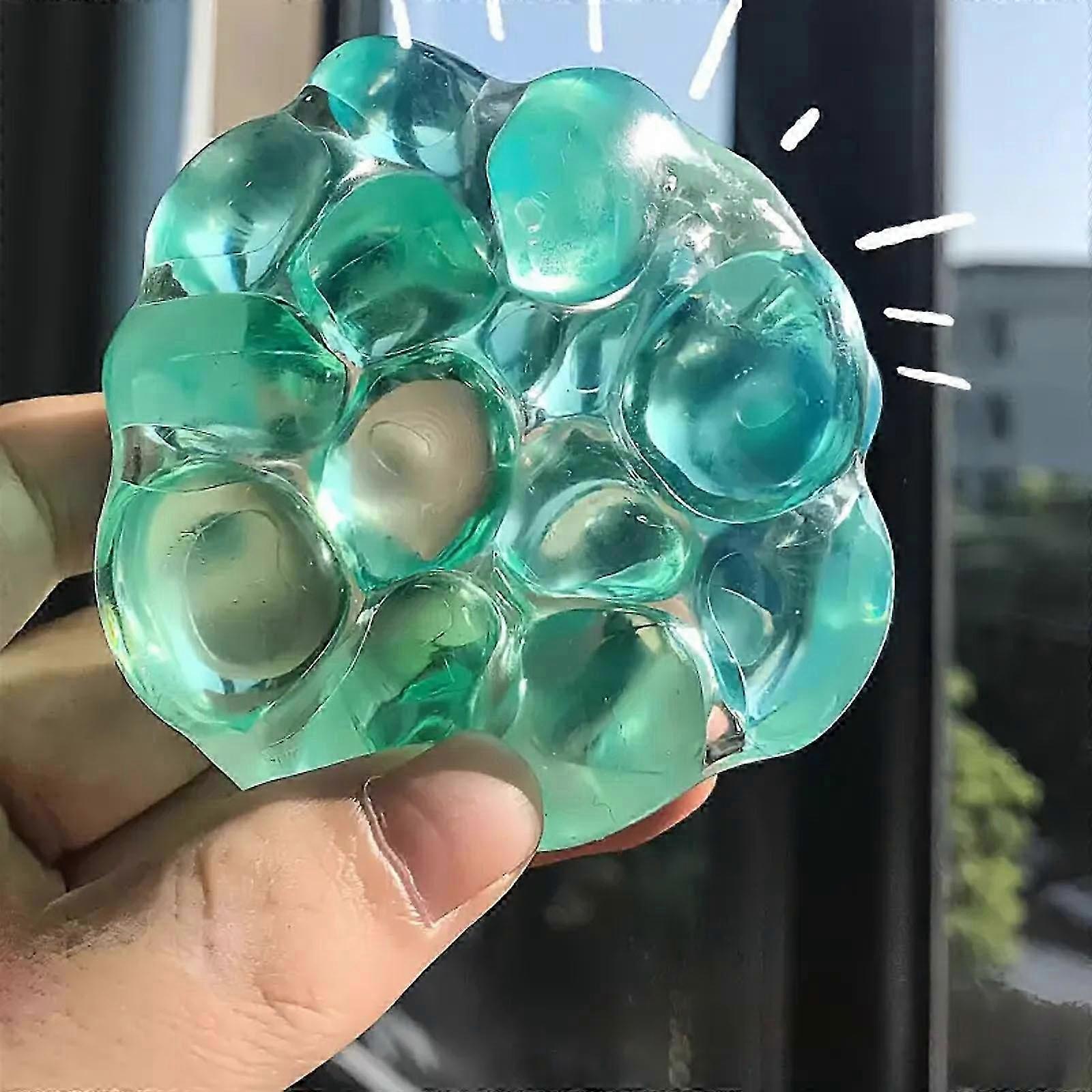 Magnetic Pearl Squish Ball - Ultra Soft Slow Squish Toy with Sound for Hand Strength Training. Christmas Ideal Present