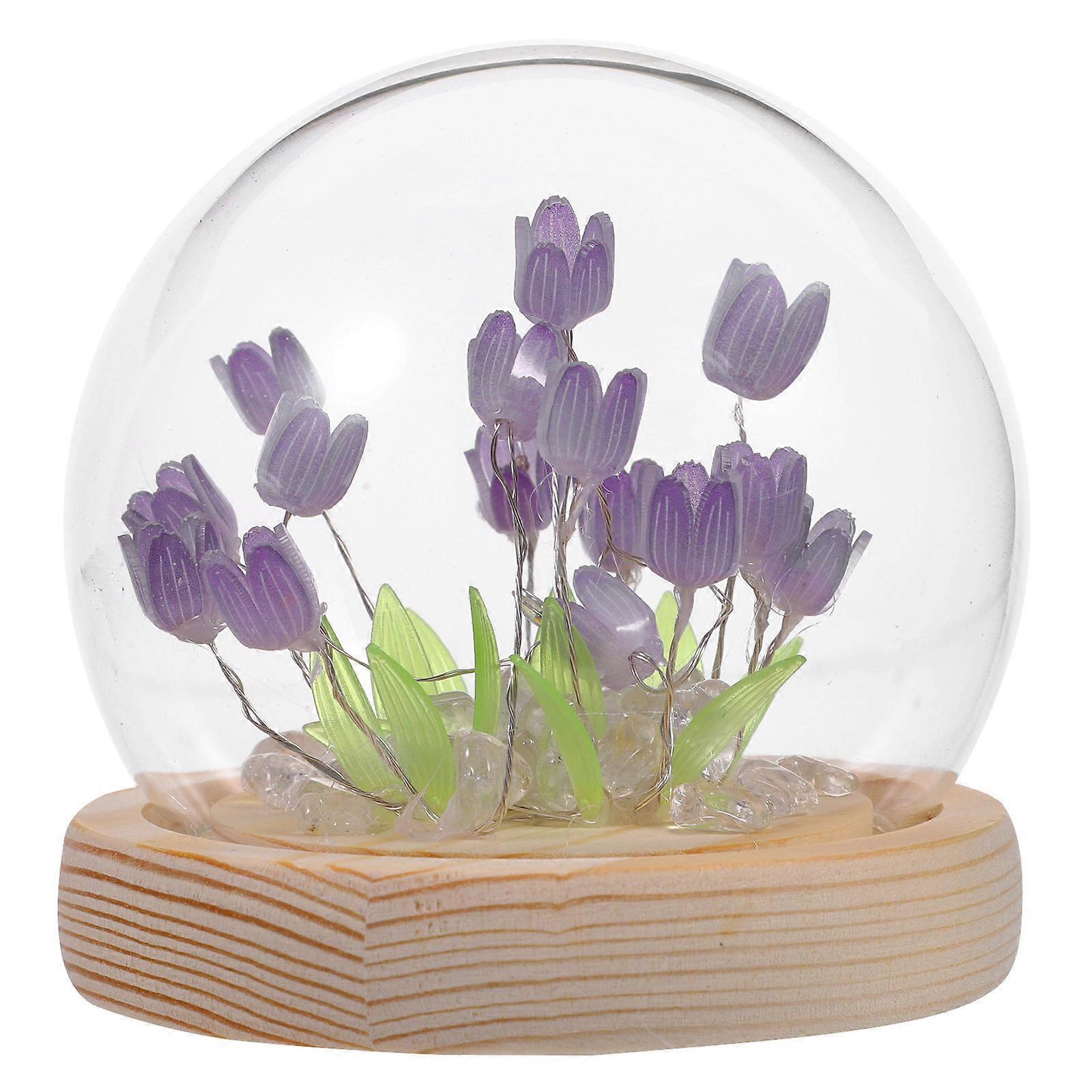 Creative Night Lamp DIY Tulip Light for Bedroom Decoration 4Sets