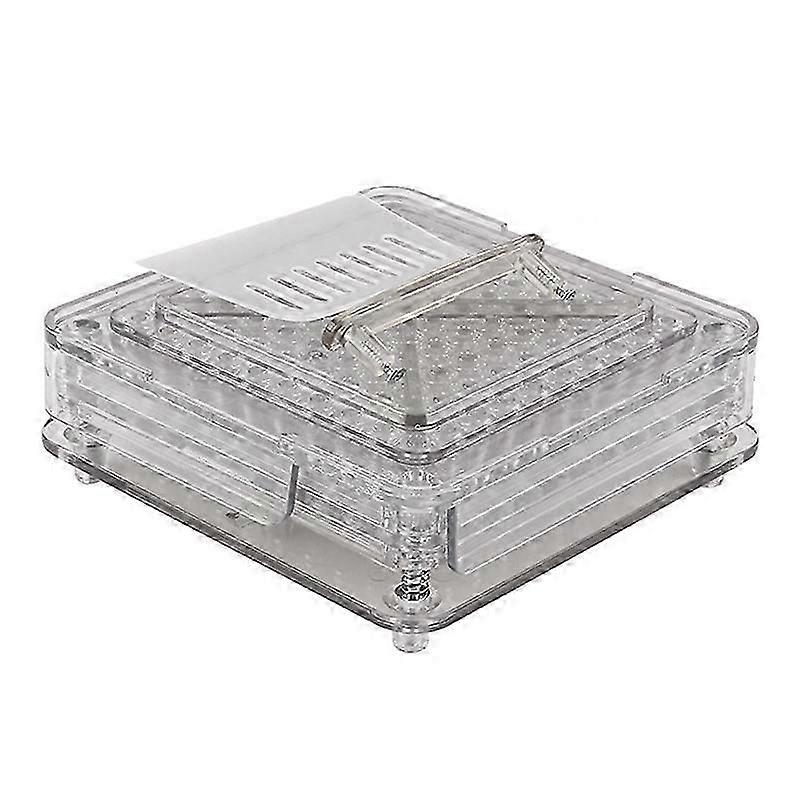 Capsule-vulmachine met acrylbasis, 0-100 gaten, handmatige capsule-vulmachine