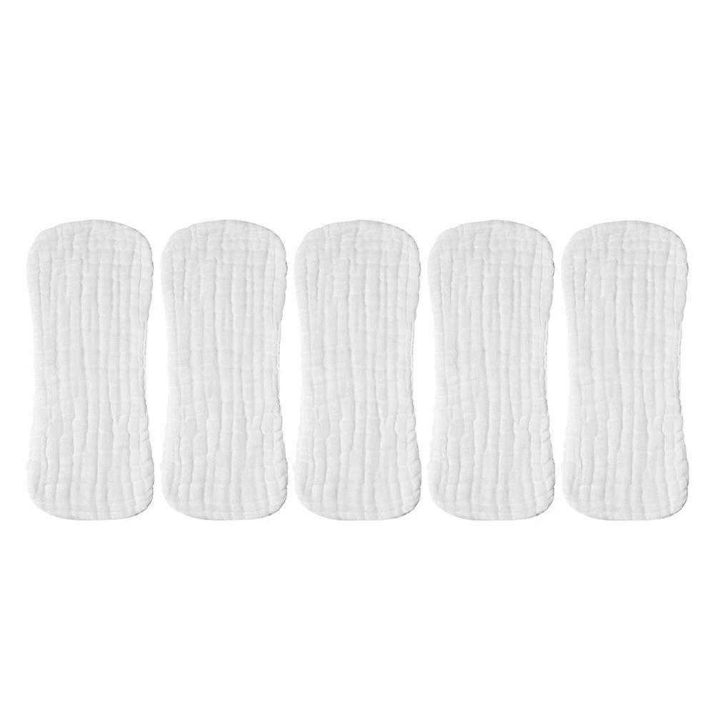 Pure Cotton Diapers for Babies with Washable Breathable Liners 5Pcs