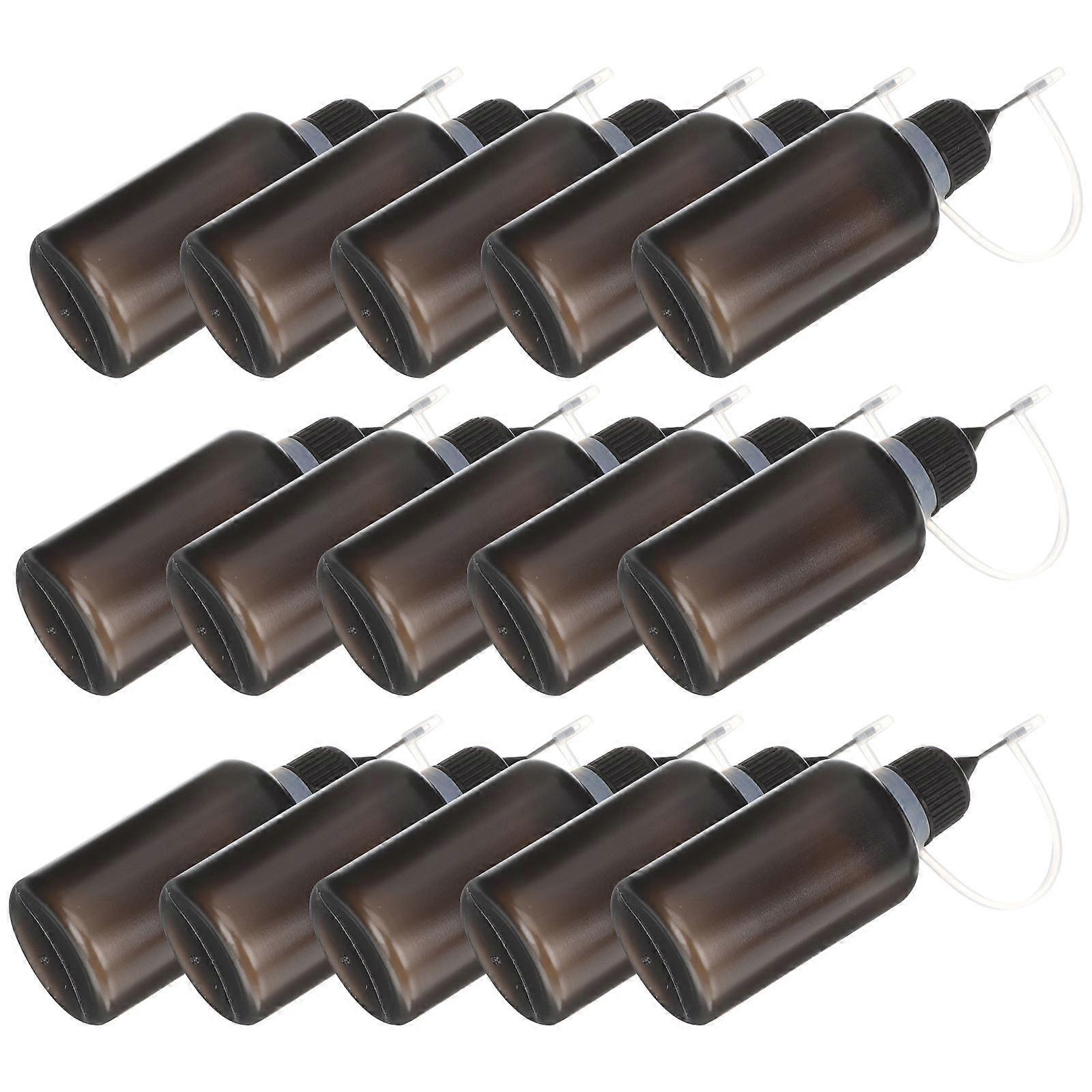Steel Nozzle Machine Oil Bottle for Glue Storage 40Pcs Container