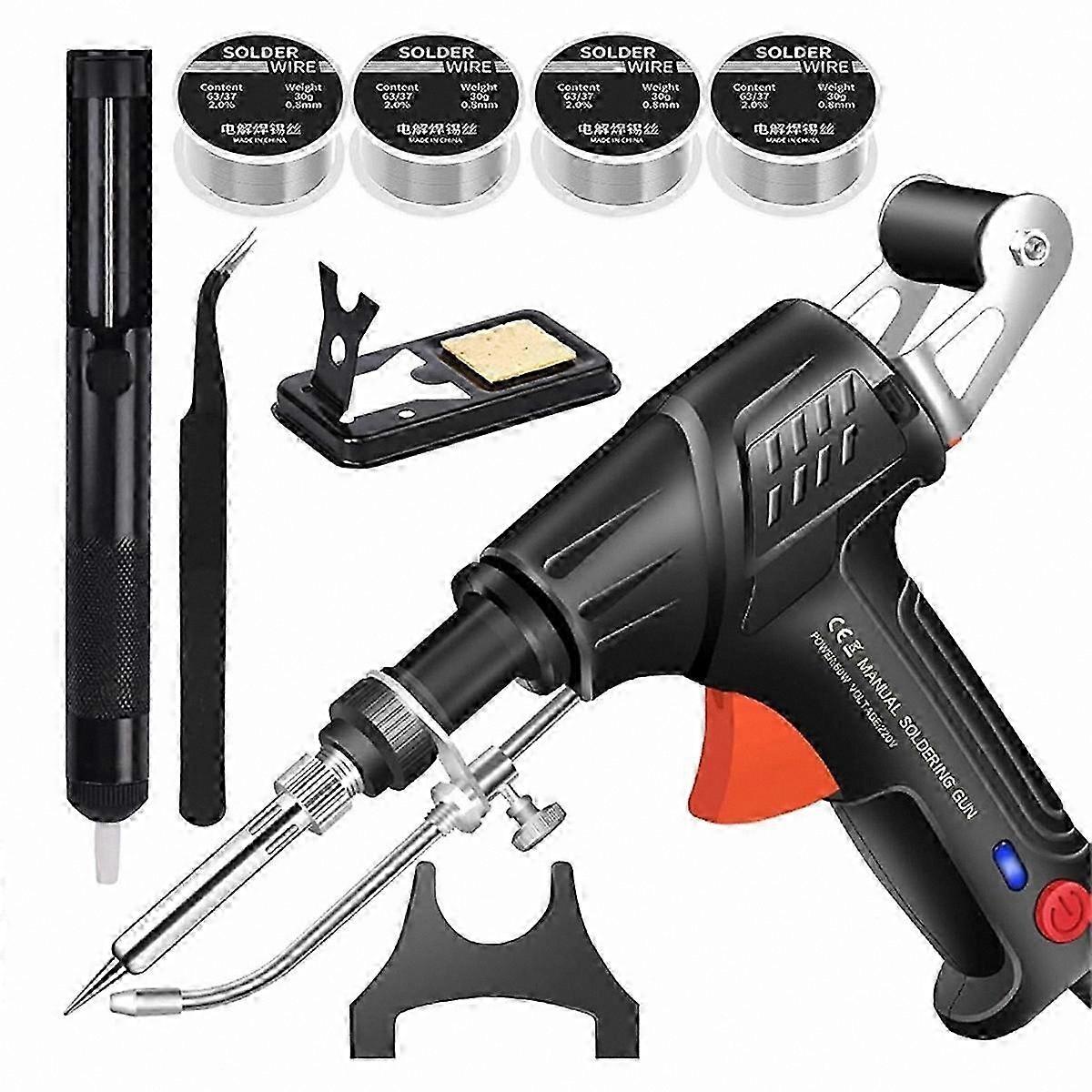 Automatic Industrial Handheld Welder, Internally Heated Laser Tools for Professional Use, 110V