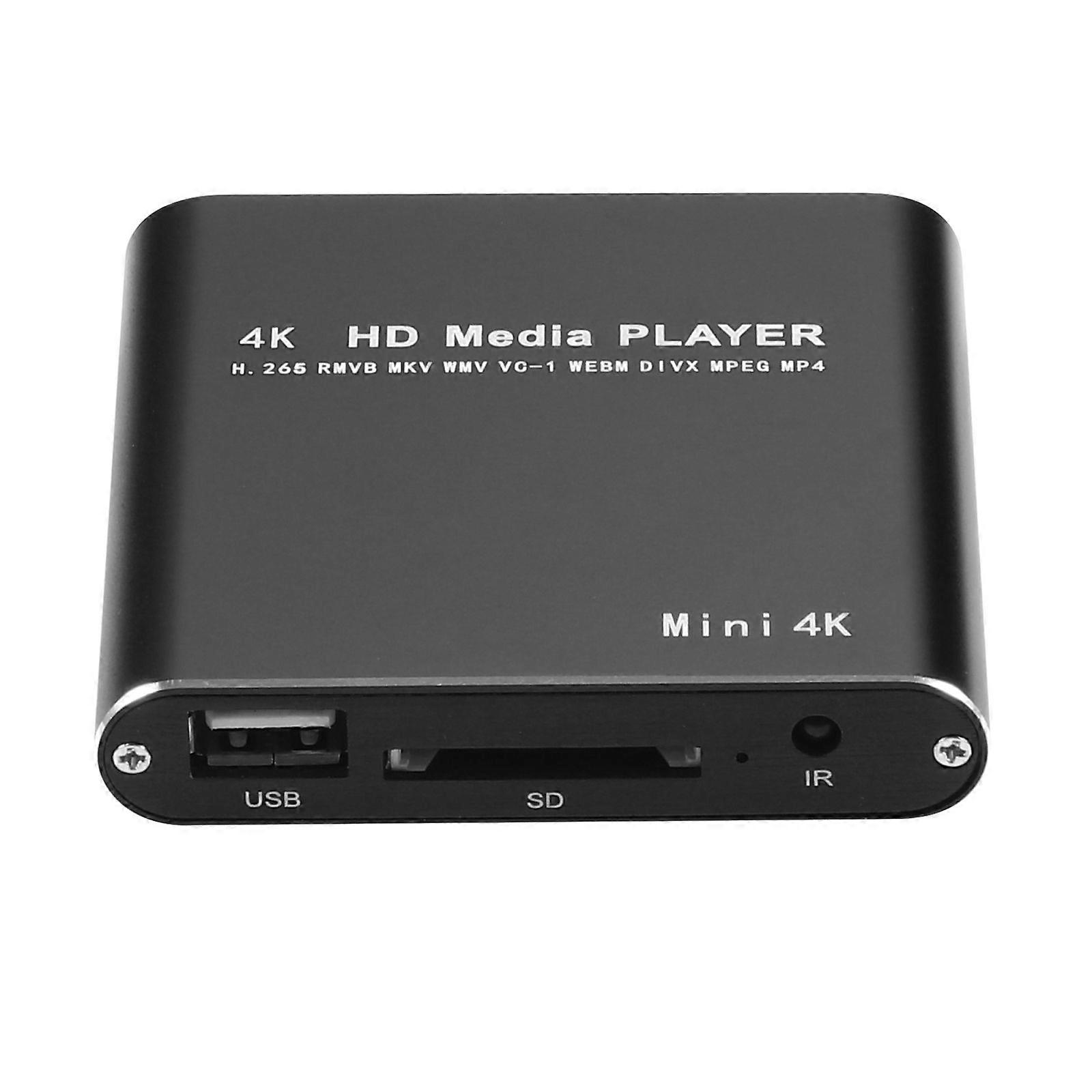 HD Multimedia 4K Video Loop AD Player (US Plug)