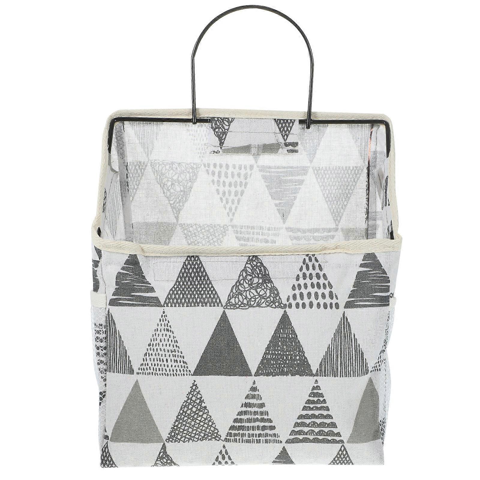 Cotton Linen Basket Hanging Basket for Storage 1Pcs Practical Storage Container